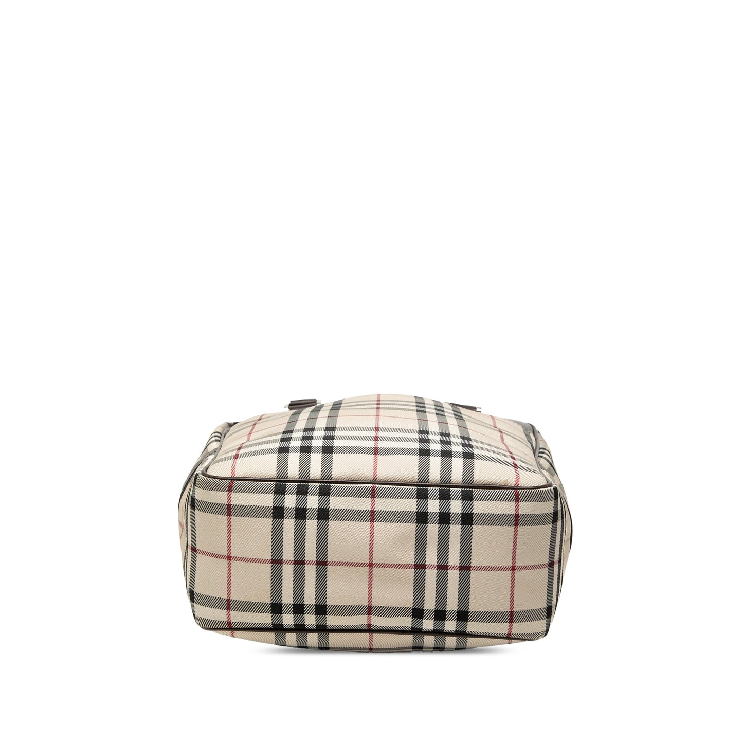 House Check Canvas Handbag