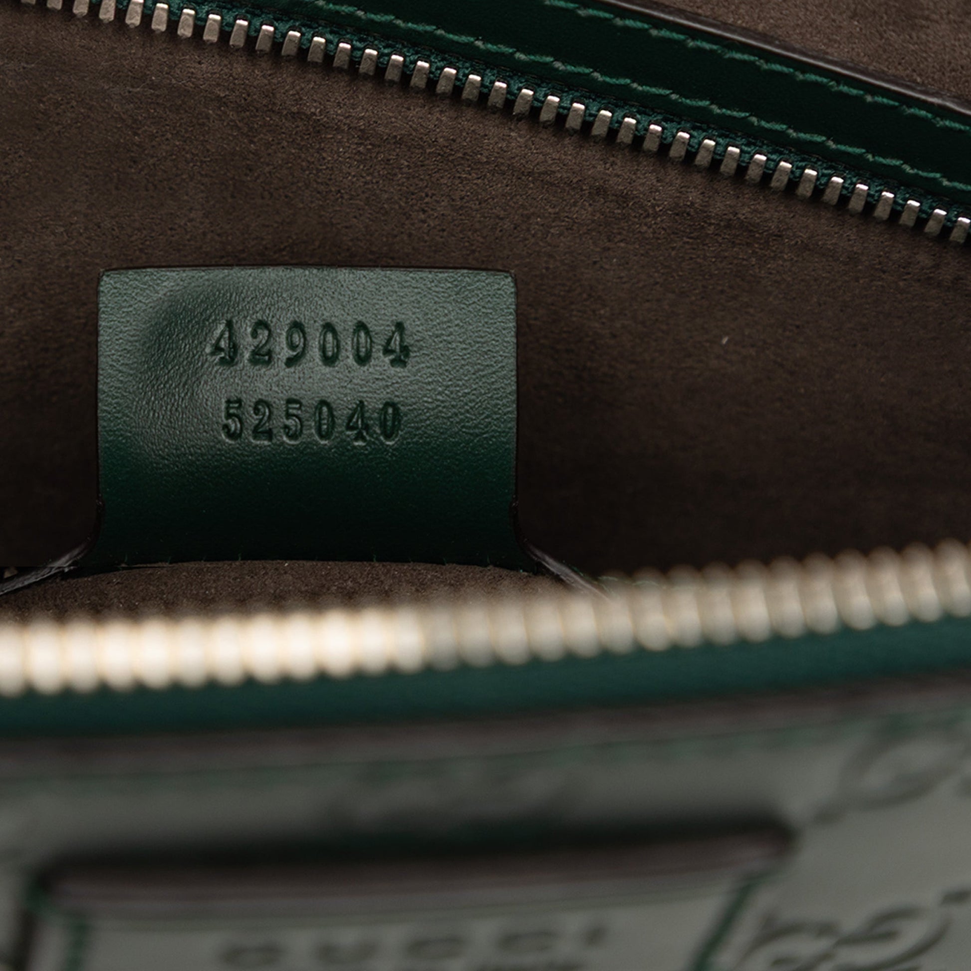 Gucci Guccissima Zip Messenger Bag