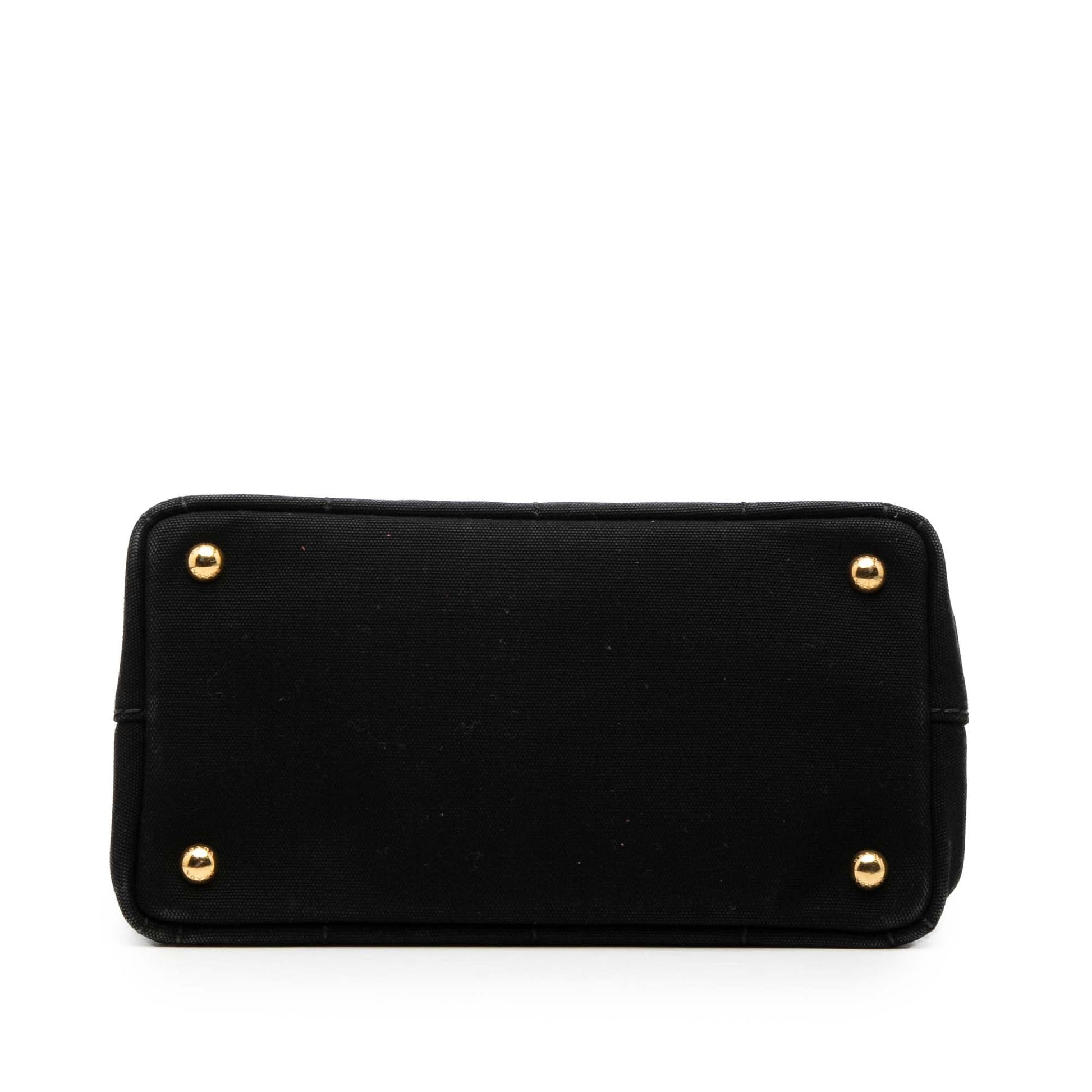 Prada Small Canvas Canapa Logo Satchel
