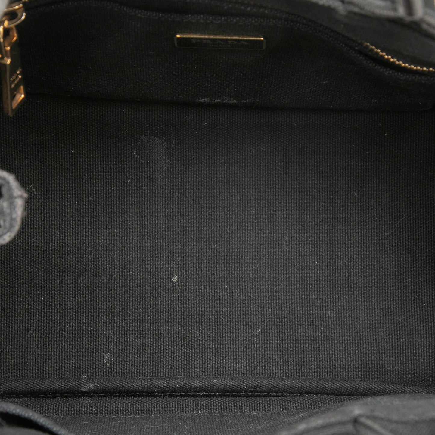 Prada Small Canvas Canapa Logo Satchel