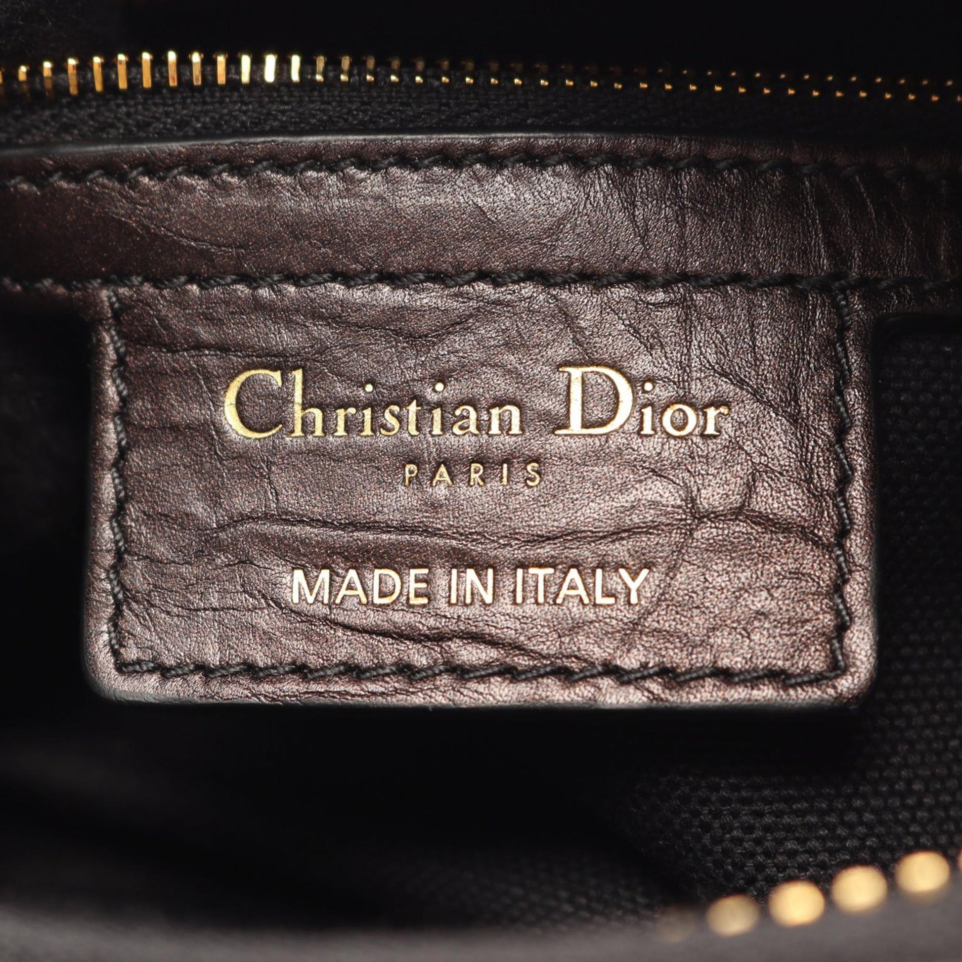 Dior Small Crinkled Calfskin Macrocannage D Journey Bag