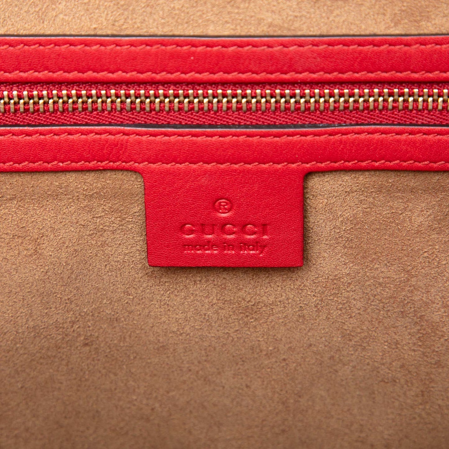 Gucci GG Supreme Padlock Top Handle Bag
