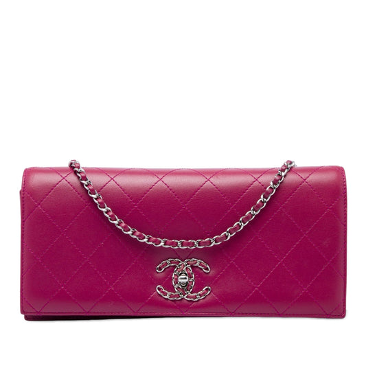 Chanel Quilted Lambskin 19 Clutch on Chain