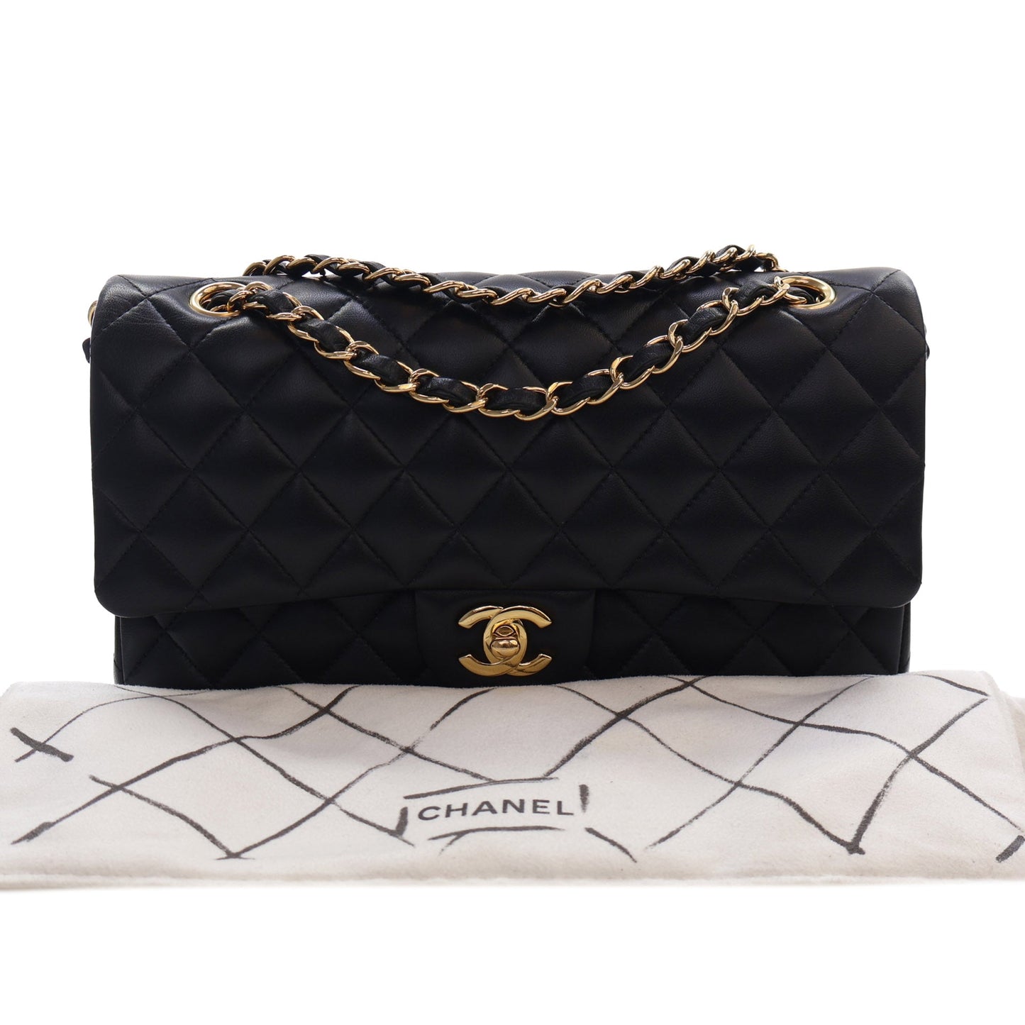 Chanel Medium Classic Lambskin Double Flap