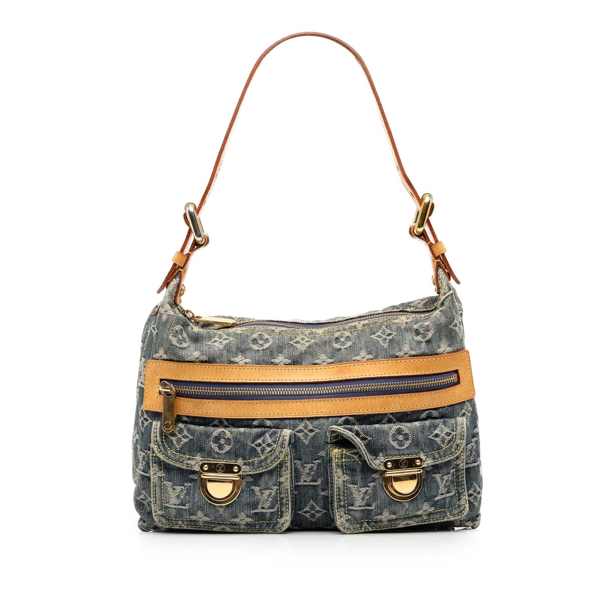 Louis Vuitton Monogram Denim Baggy PM