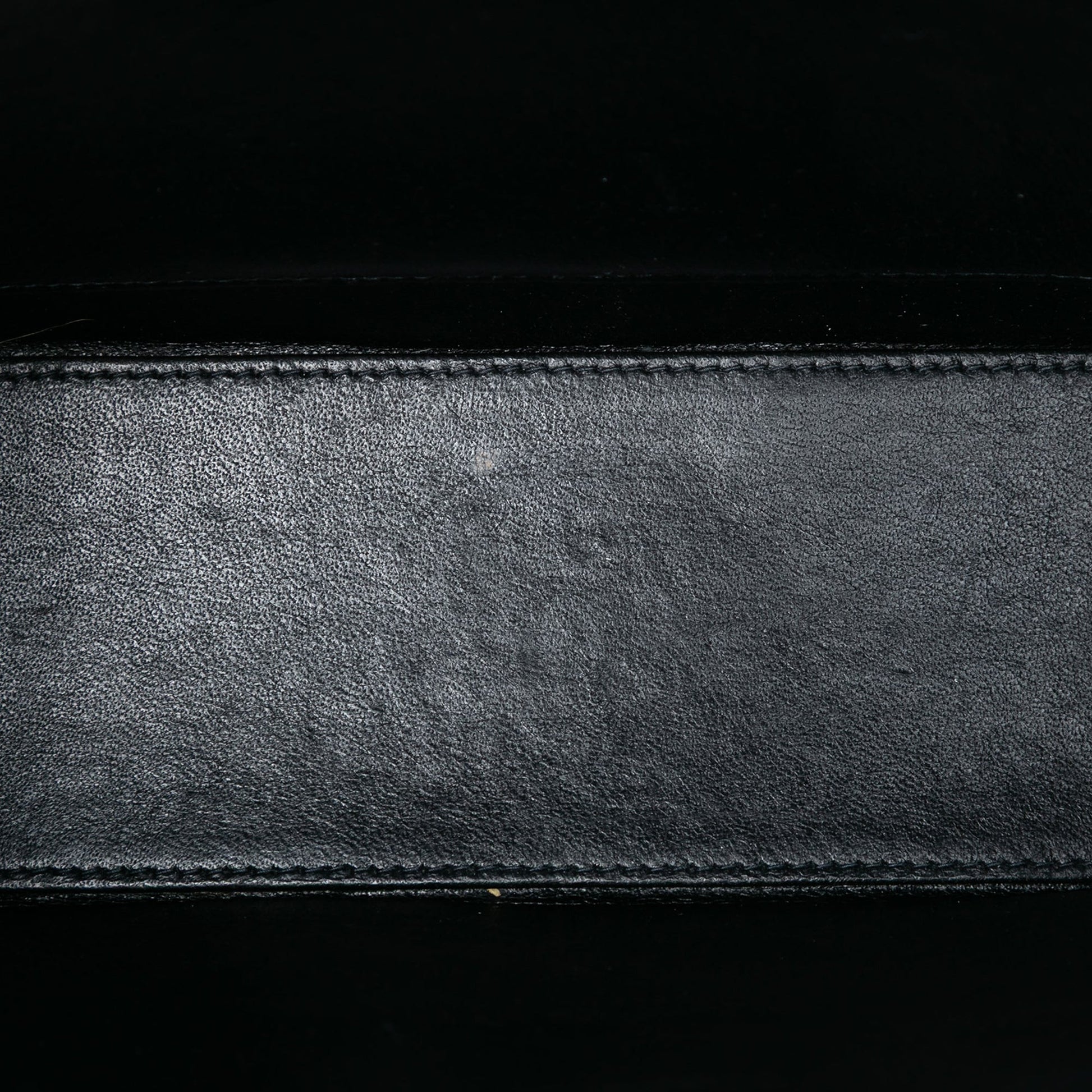 Grained Calfskin Flap Crossbody