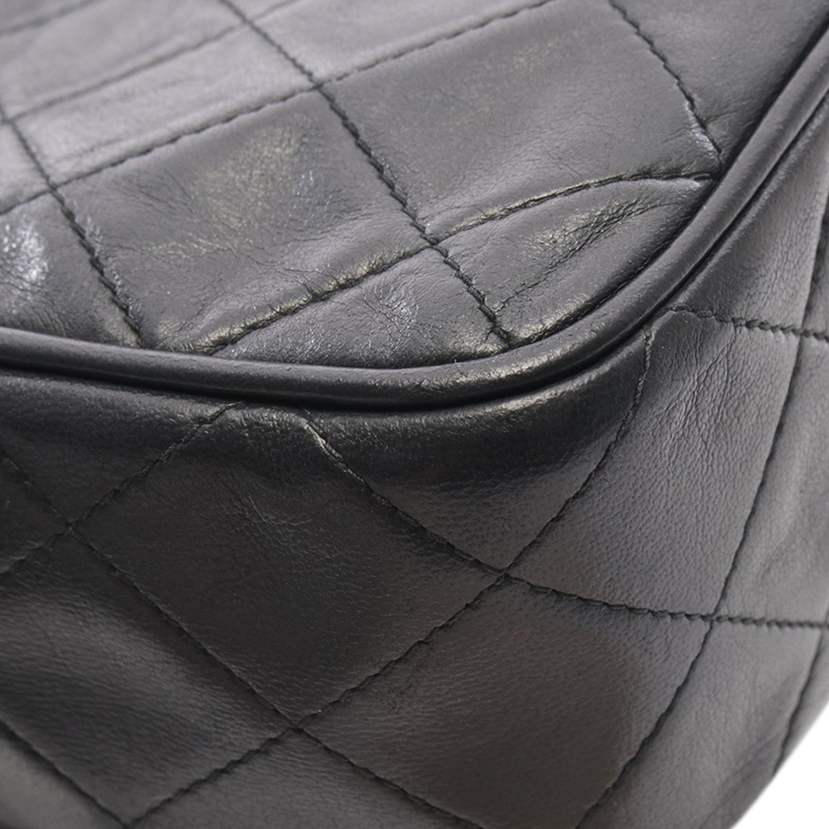 Chanel Mini CC Quilted Lambskin Tassel Flap Camera Bag