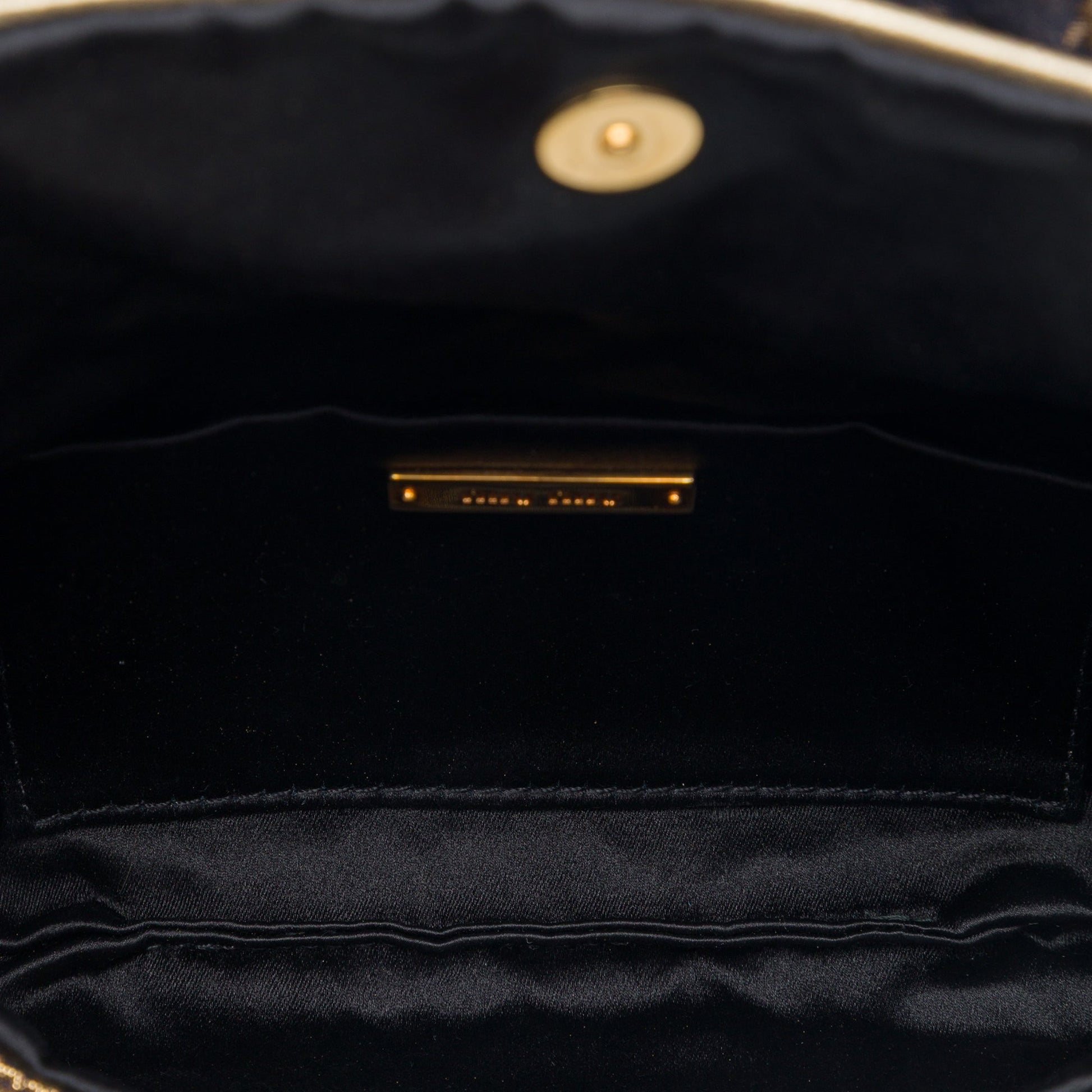 Miu Miu Lurex Bow Clutch