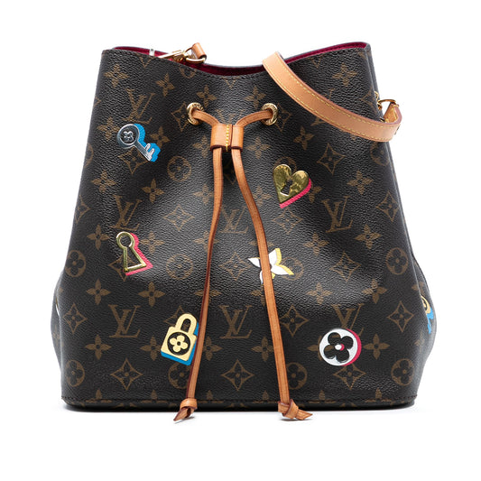 Monogram Love Lock Neonoe MM