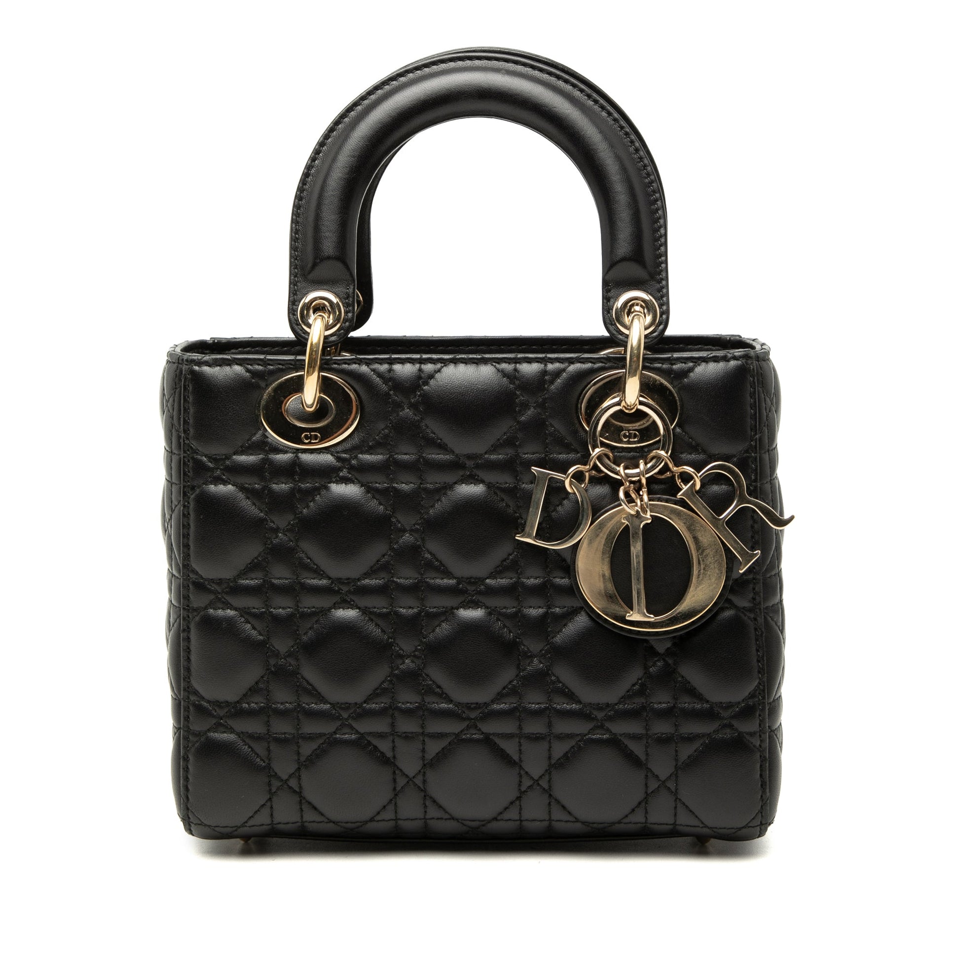 Dior Small Lambskin Cannage My ABCDior Lady Dior