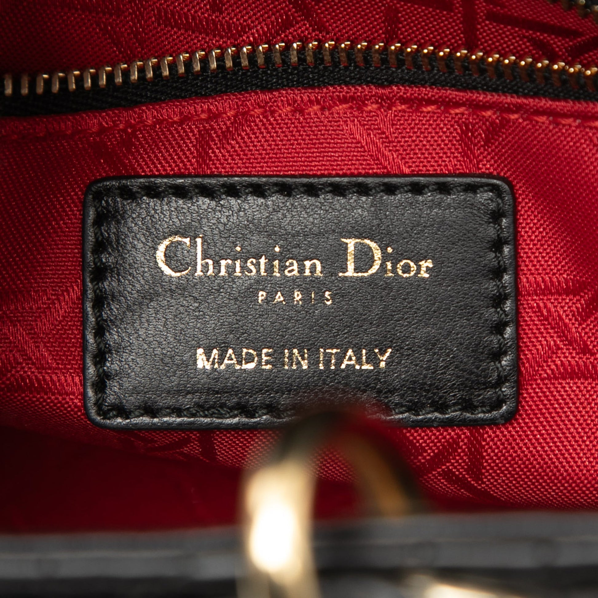 Dior Small Lambskin Cannage My ABCDior Lady Dior