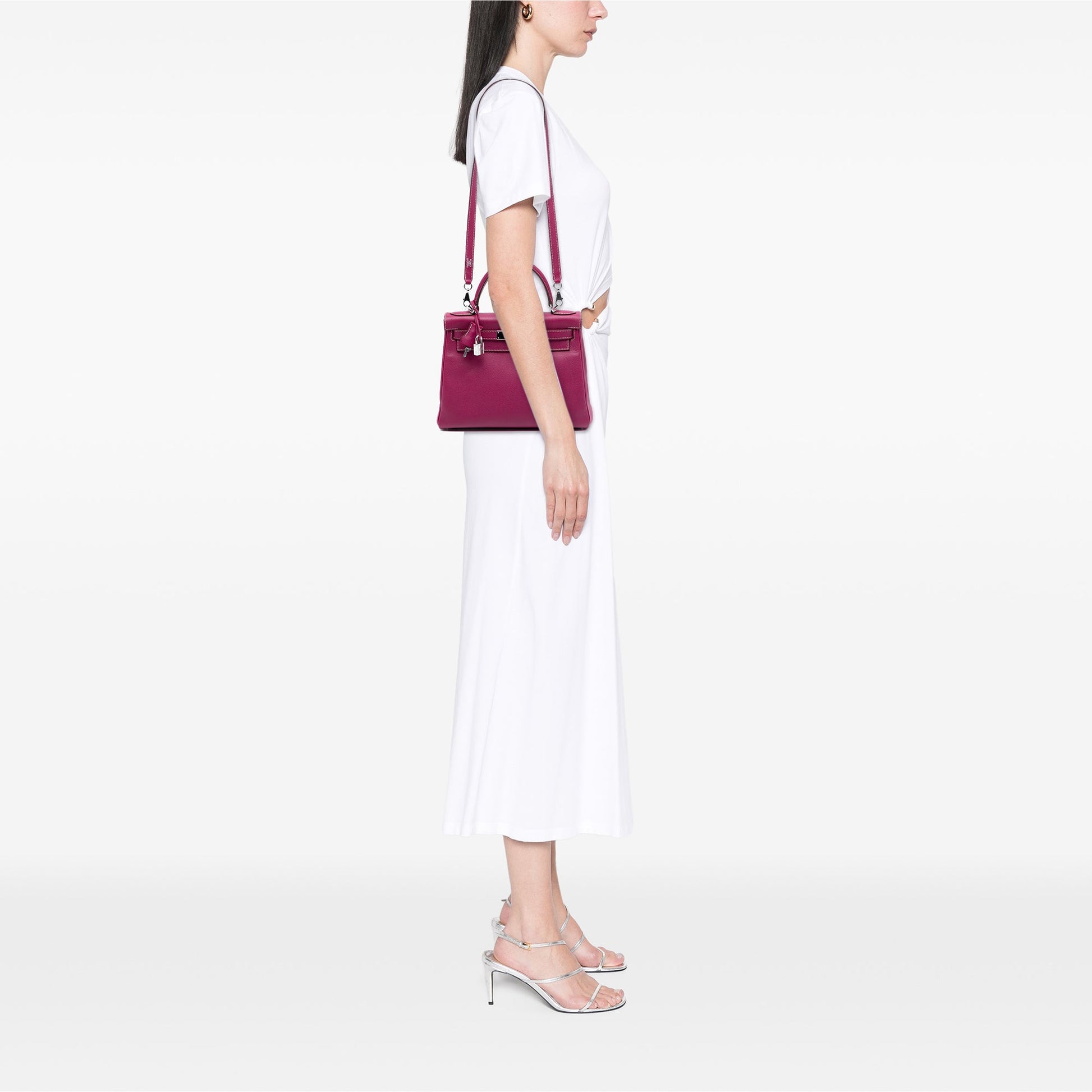 Hermès Epsom Candy Kelly II Retourne 28