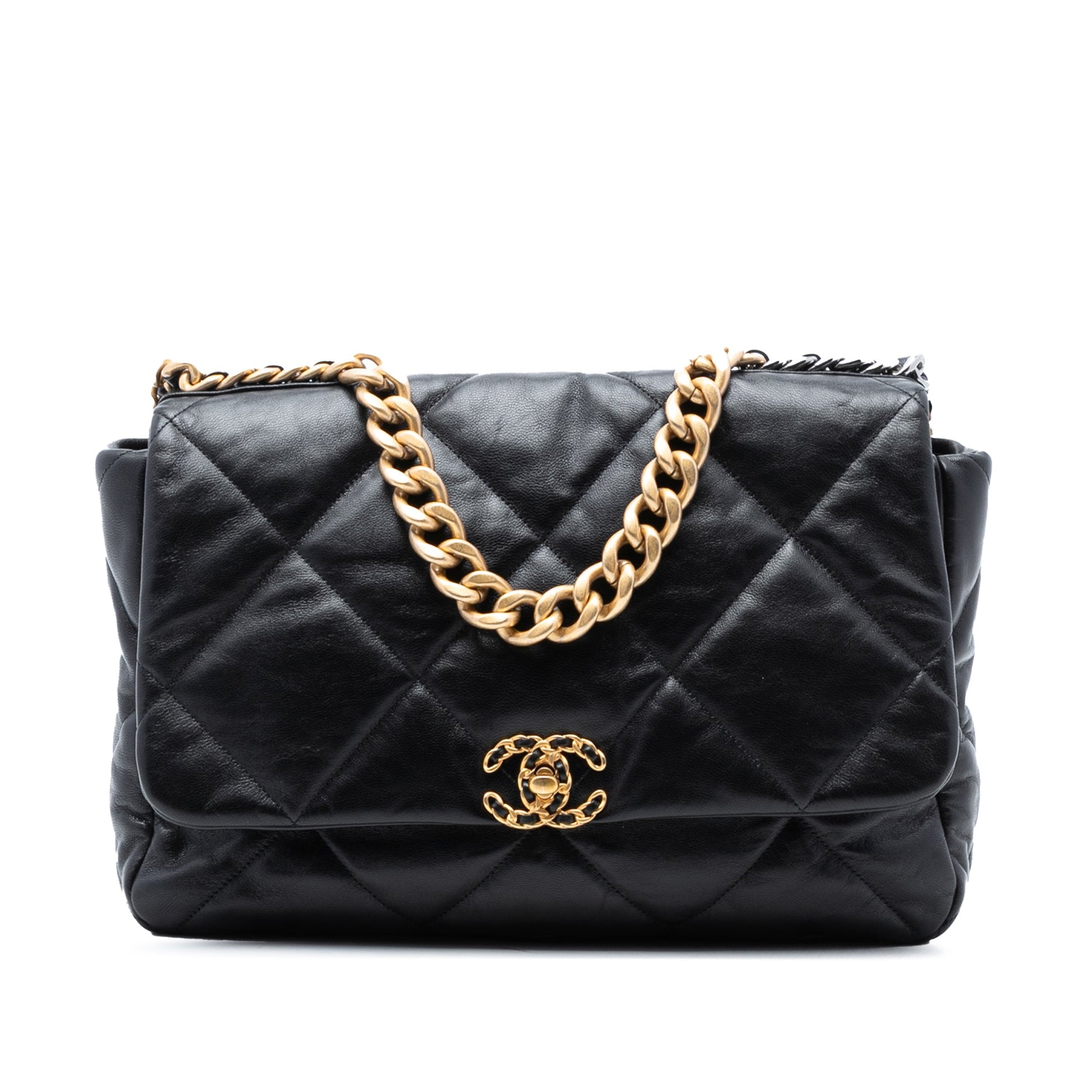 Chanel Maxi Lambskin 19 Flap