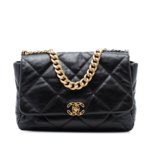 Chanel Maxi Lambskin 19 Flap