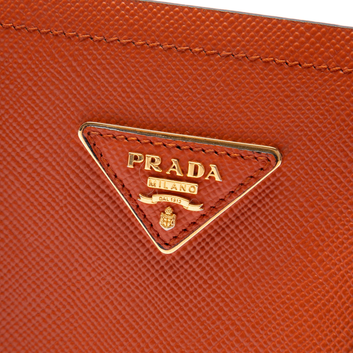 Prada Medium Saffiano Cuir Double Handle Satchel