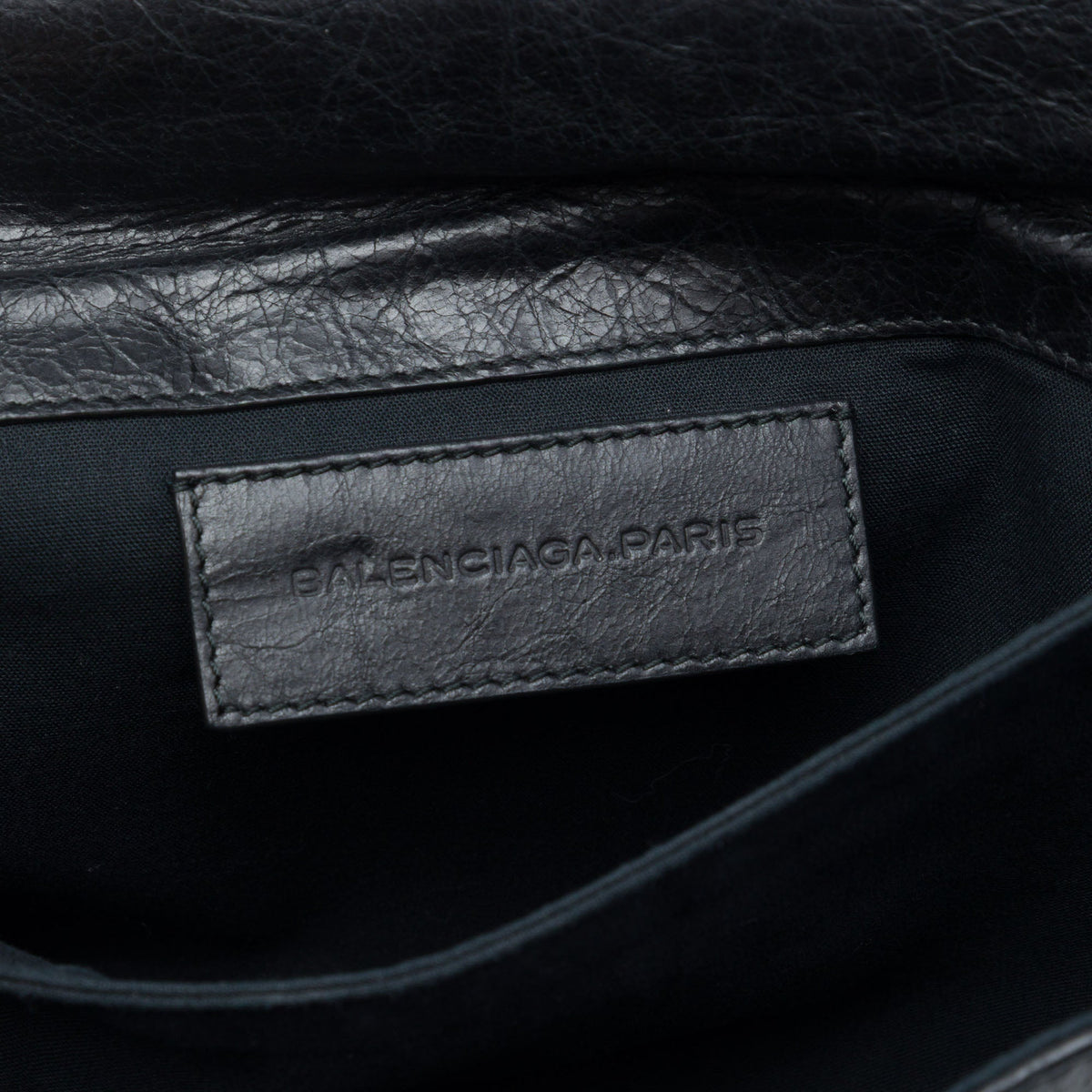 Balenciaga Lambskin Motocross Giant 12 Envelope Clutch