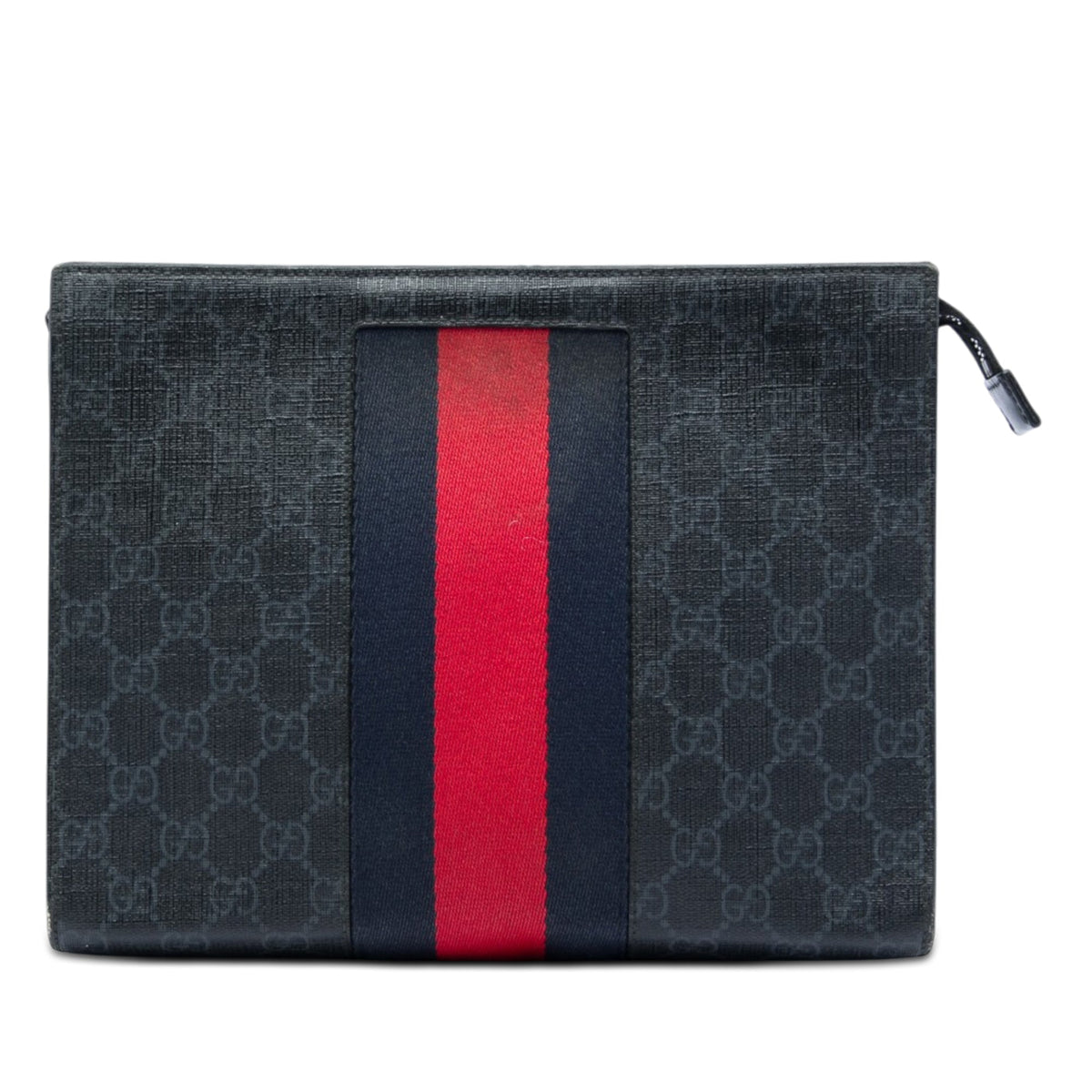 Gucci GG Supreme Web Clutch