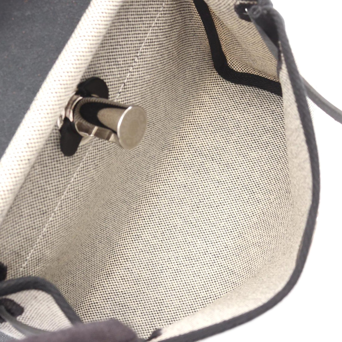 Hermès Military Toile and Vache Hunter Herbag Zip 20