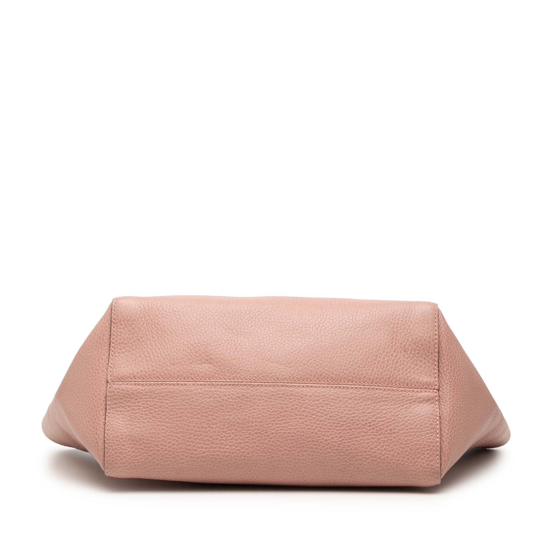 Gucci Medium Dollar Calfskin Swing Tote