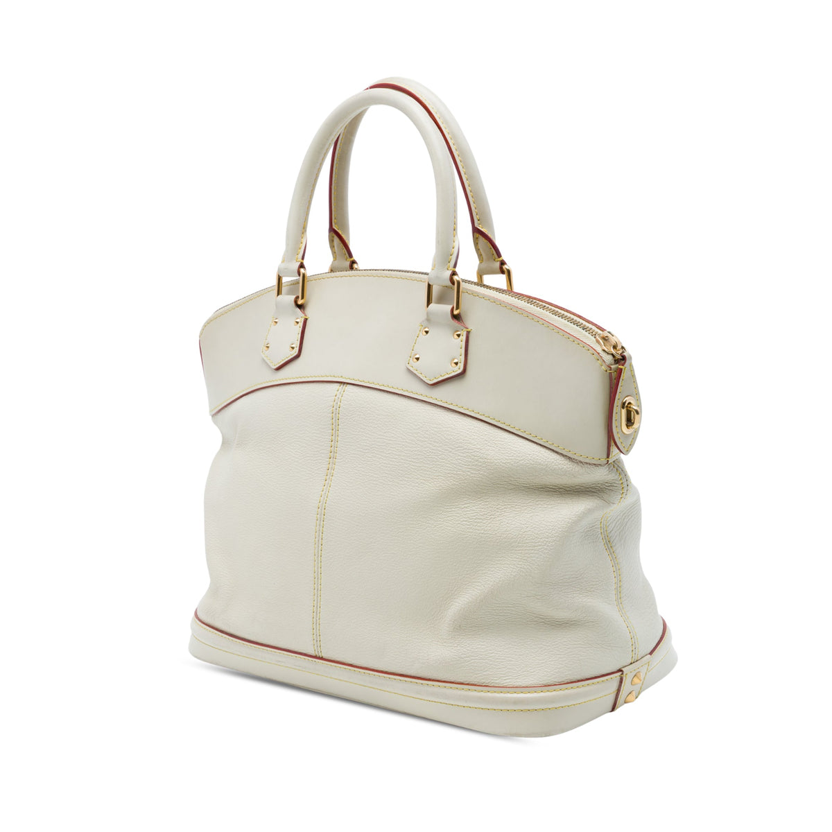 Louis Vuitton Suhali Lockit MM — White