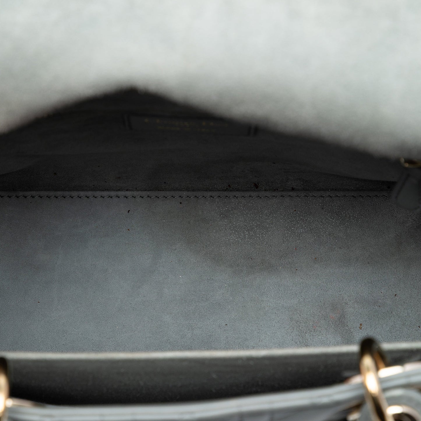 Dior Medium Lambskin Cannage Lady Dior