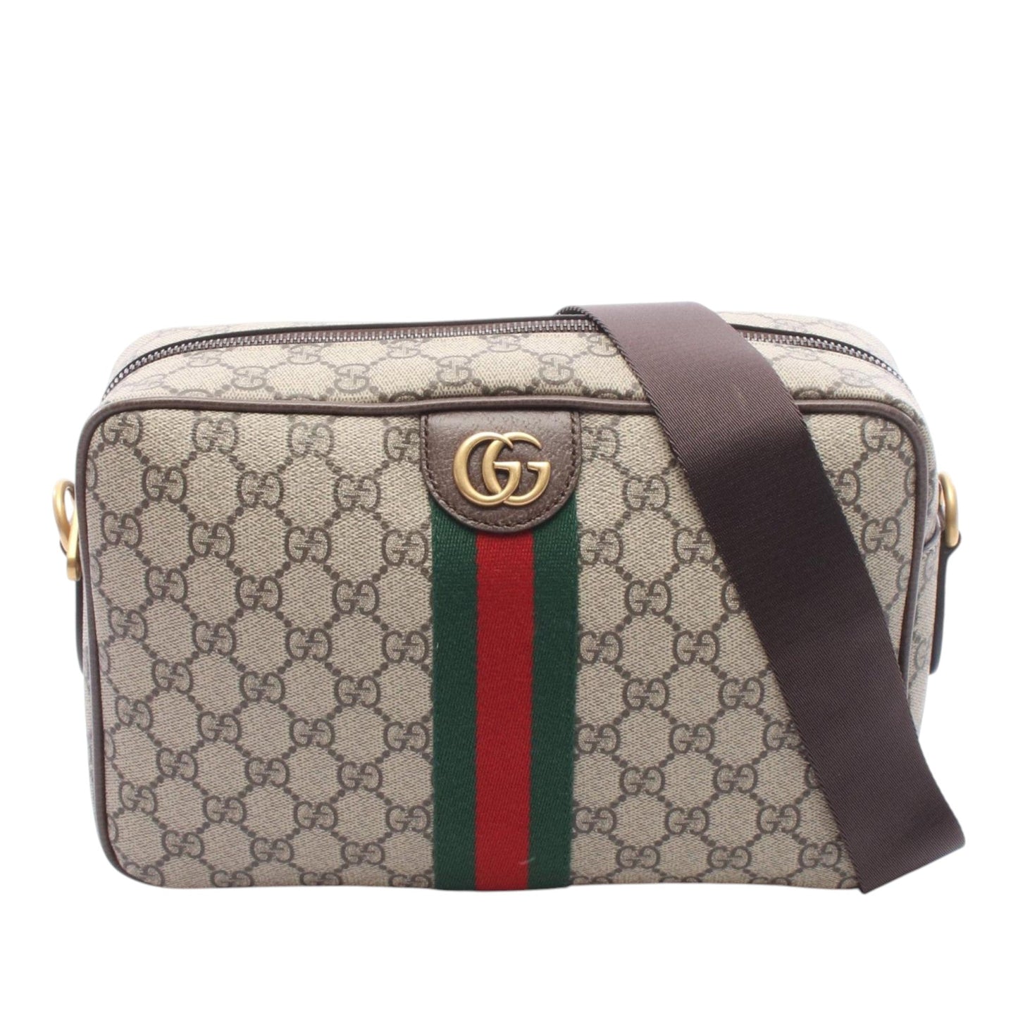 Gucci Medium GG Supreme Web Ophidia Crossbody