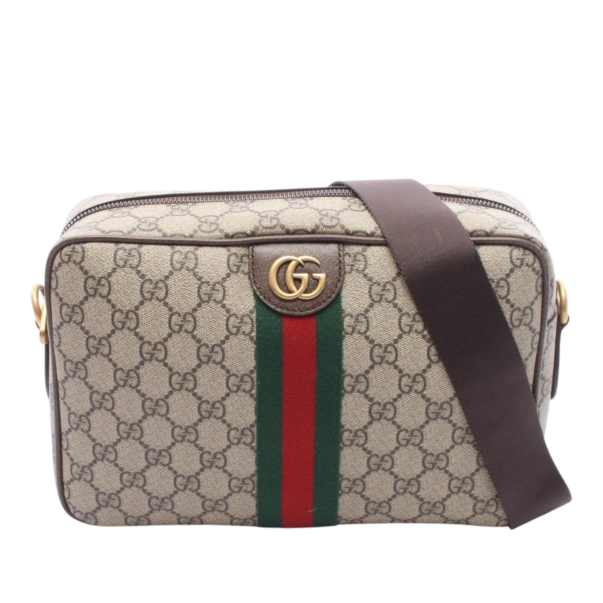 Gucci Medium GG Supreme Web Ophidia Crossbody