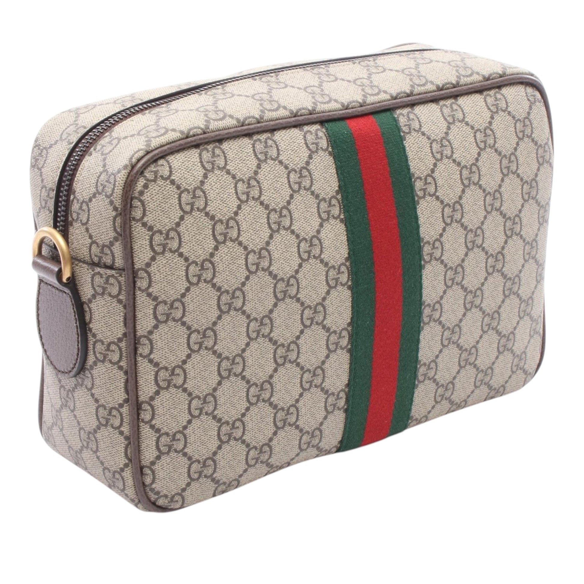 Gucci Medium GG Supreme Web Ophidia Crossbody