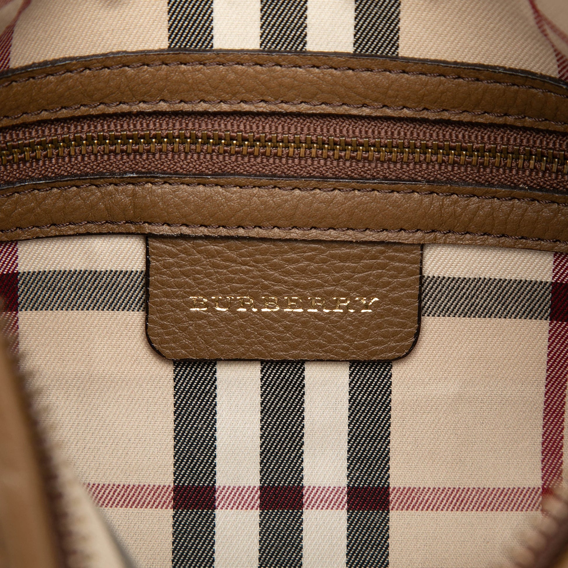 Burberry Leather Shoulder Bag