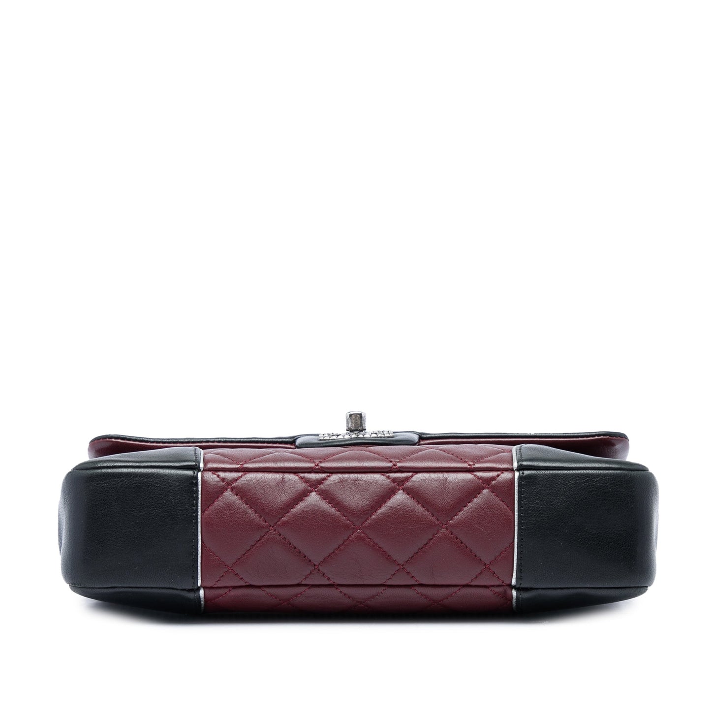 Chanel Paris Salzburg Medium Bicolor Quilted Lambskin Tyrolean Flap