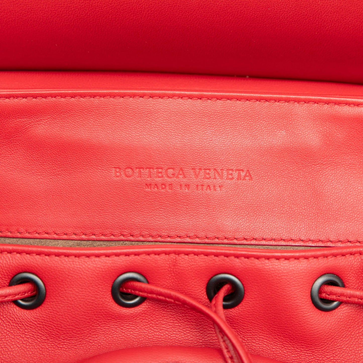 Bottega Veneta Leather Intrecciato Backpack