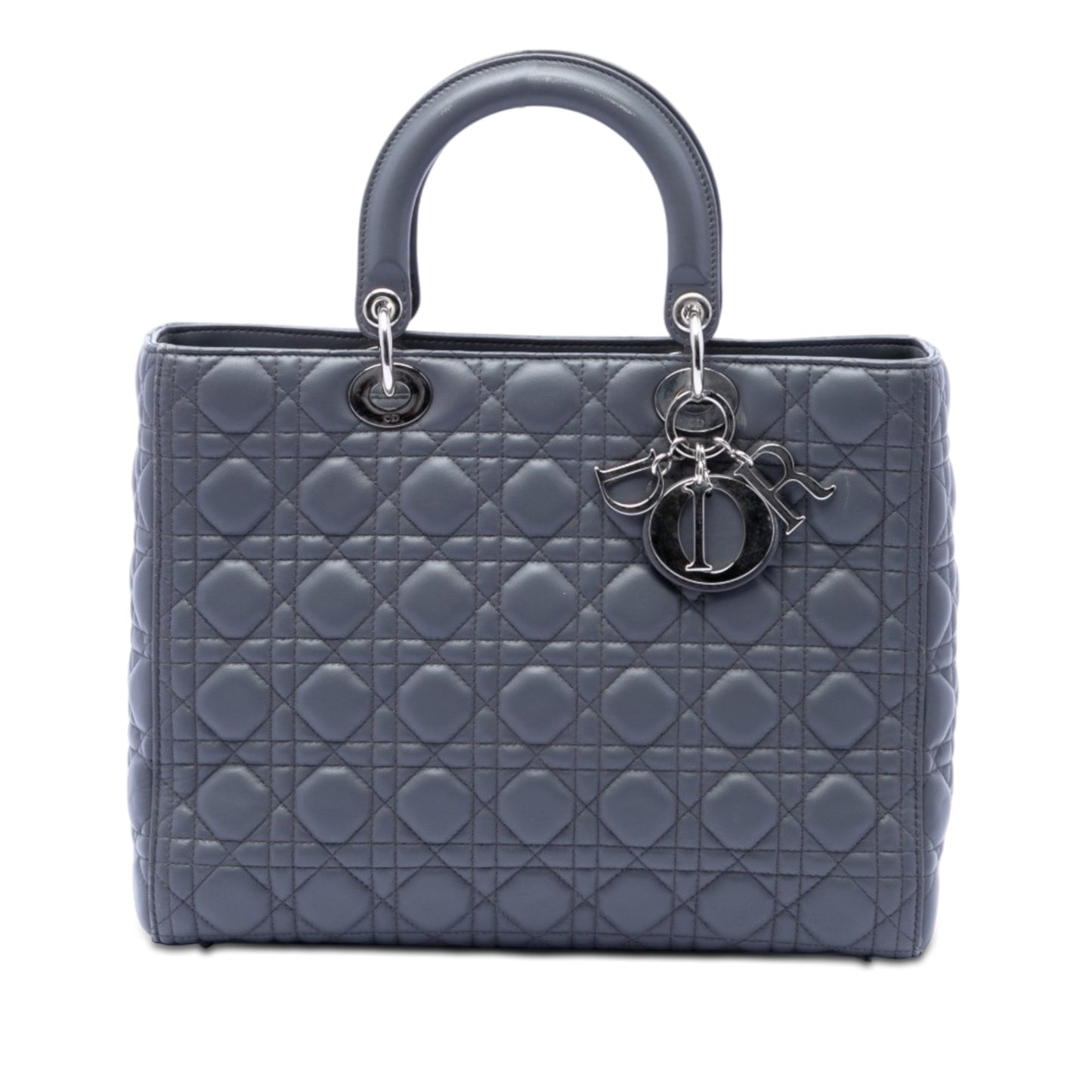 Dior Large Lambskin Cannage Lady Dior