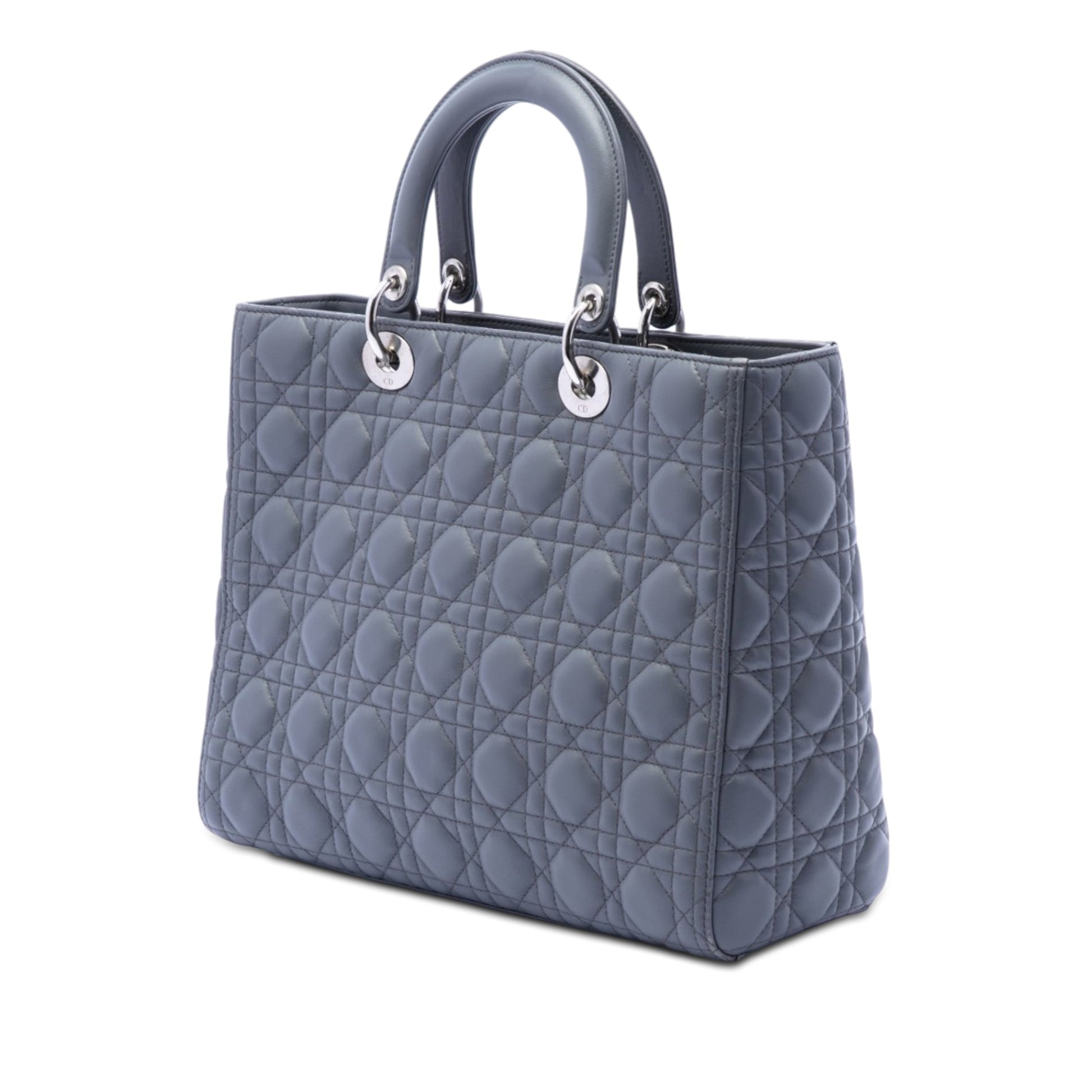 Dior Large Lambskin Cannage Lady Dior