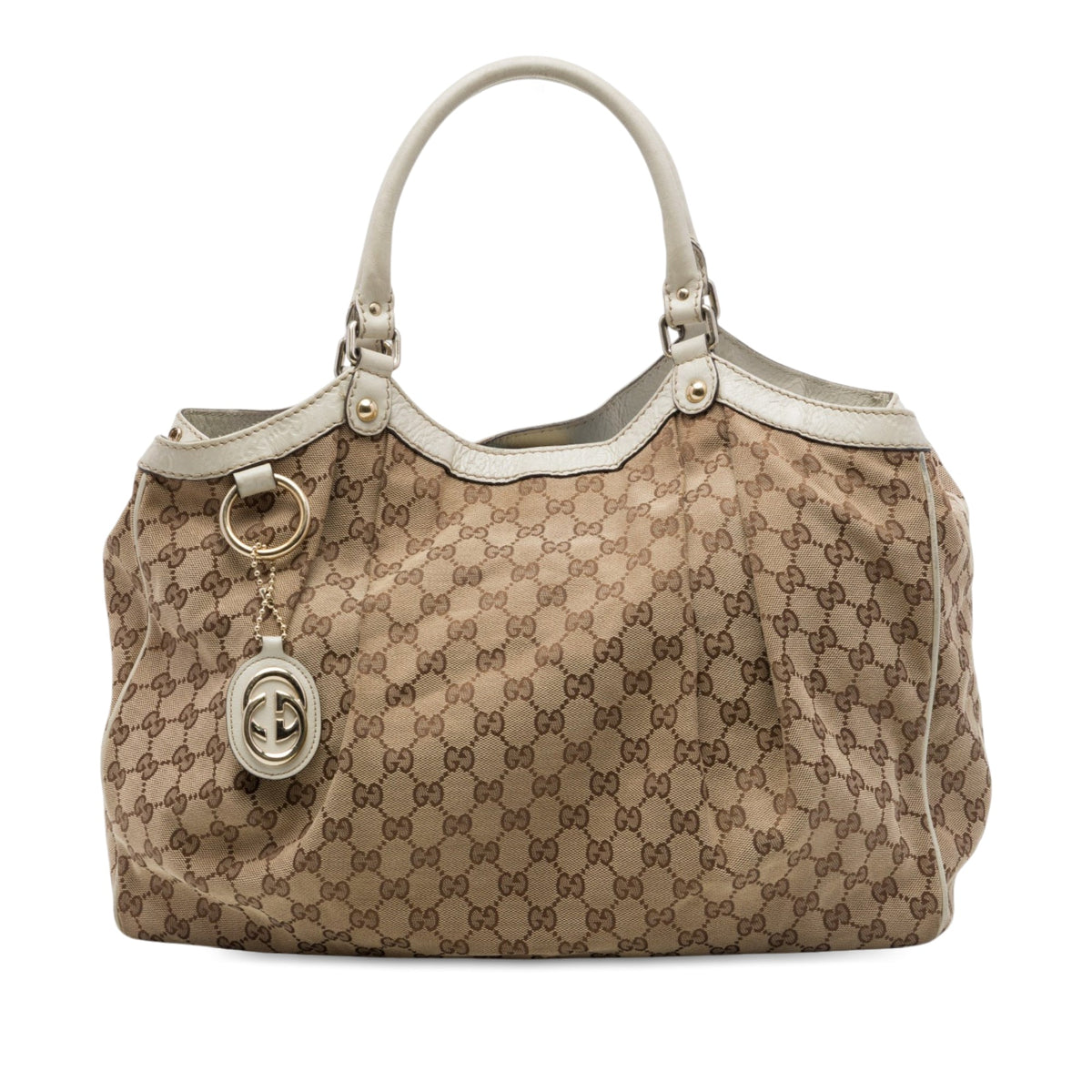 Gucci Large GG Canvas Sukey Tote