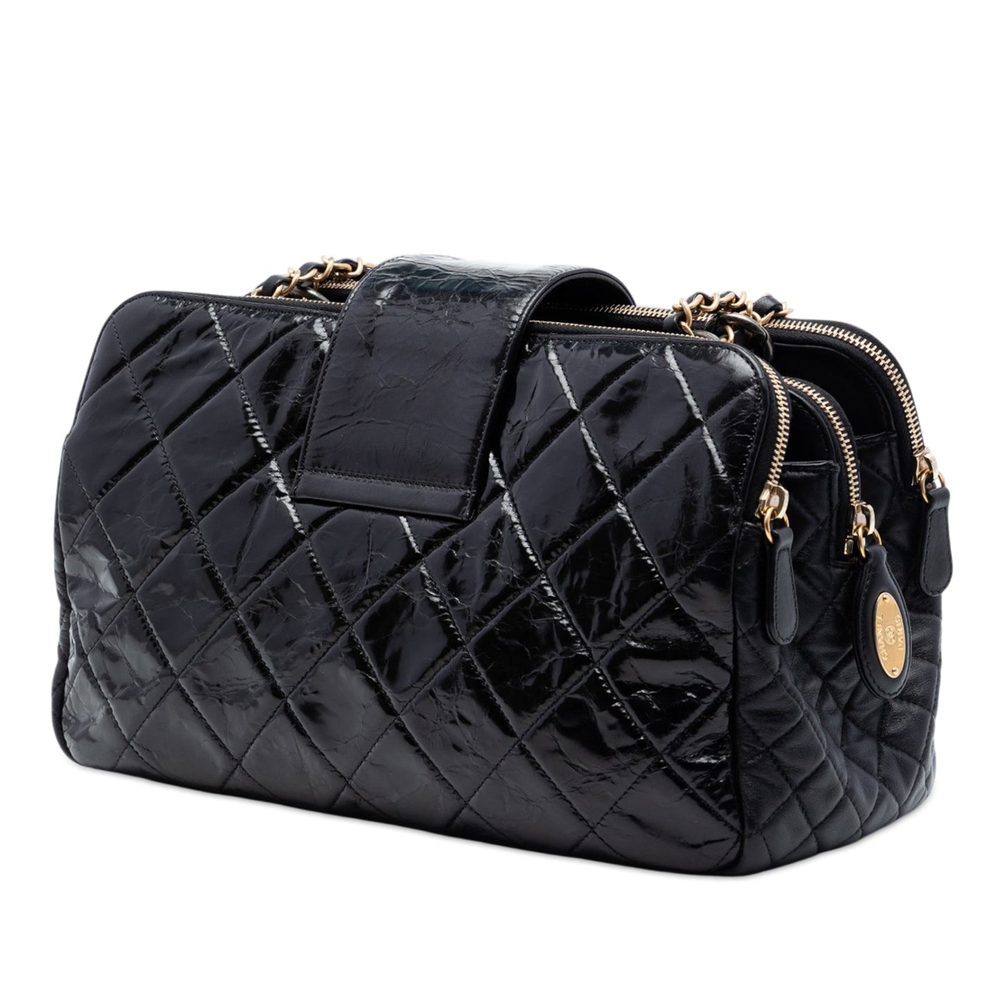 Chanel Quilted Glazed Calfskin Reissue Mademoiselle Accordion Tote