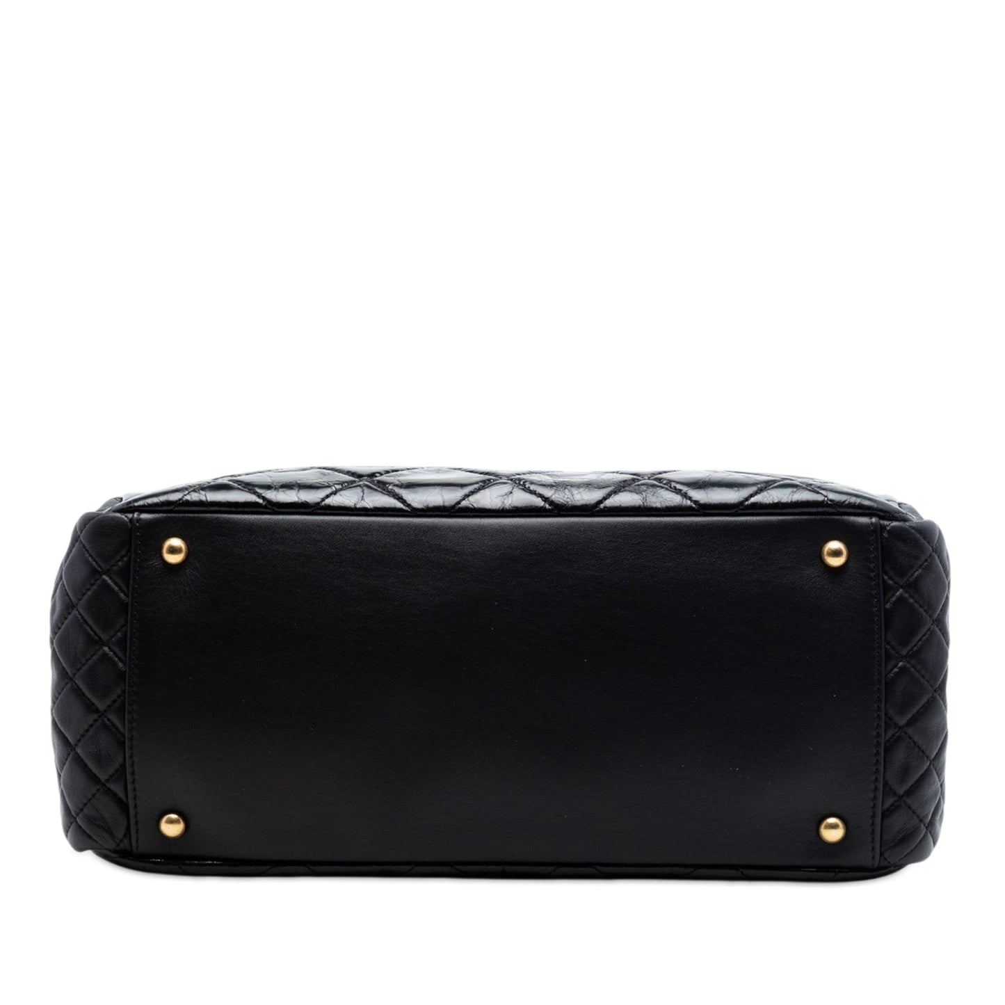 Chanel Quilted Glazed Calfskin Reissue Mademoiselle Accordion Tote
