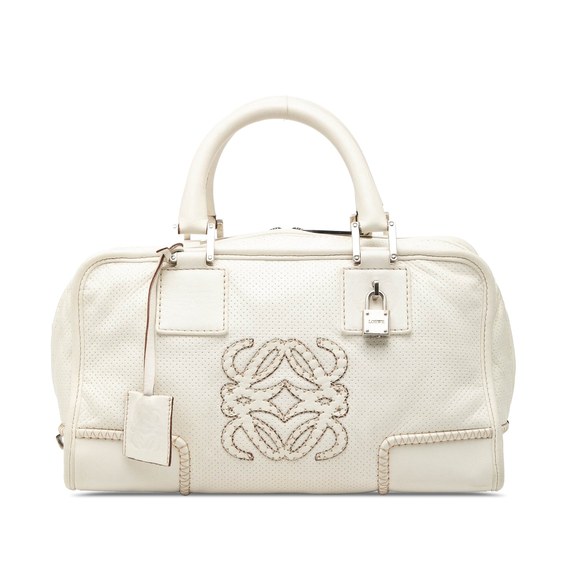 LOEWE Perforated Leather Stitched Amazona 28
