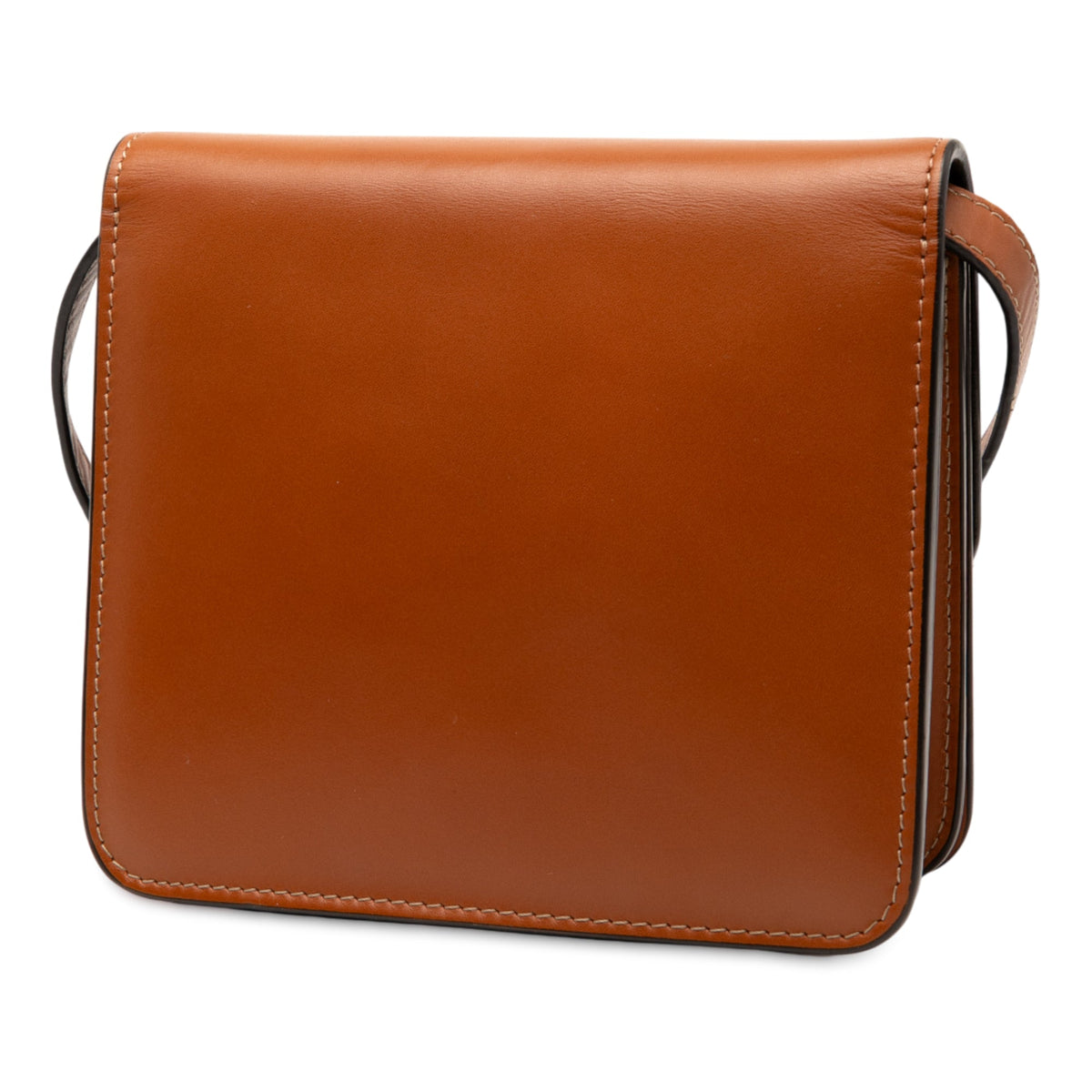 Fendi Leather Crystal Fab Crossbody
