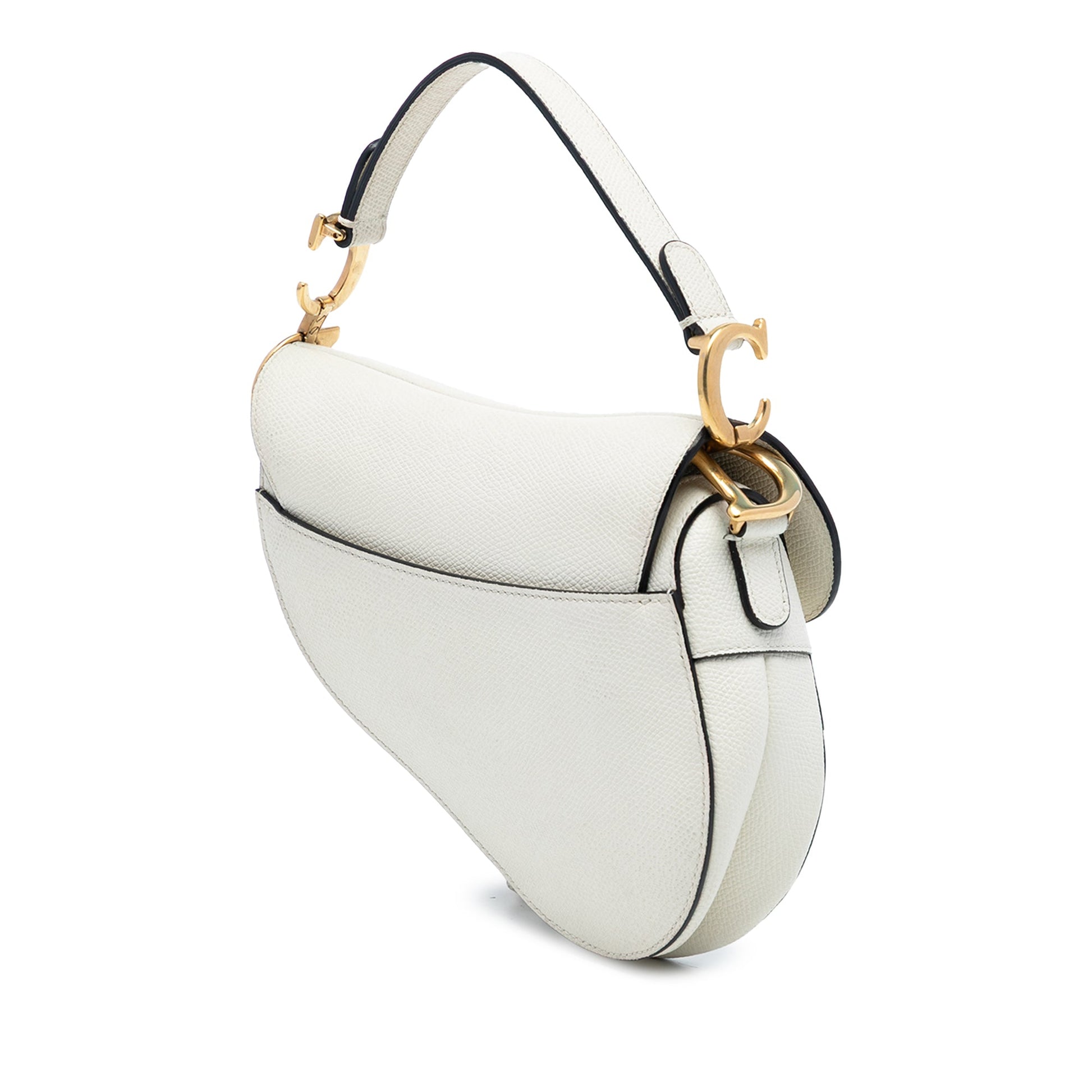 Dior Mini Grained Calfskin Saddle Bag