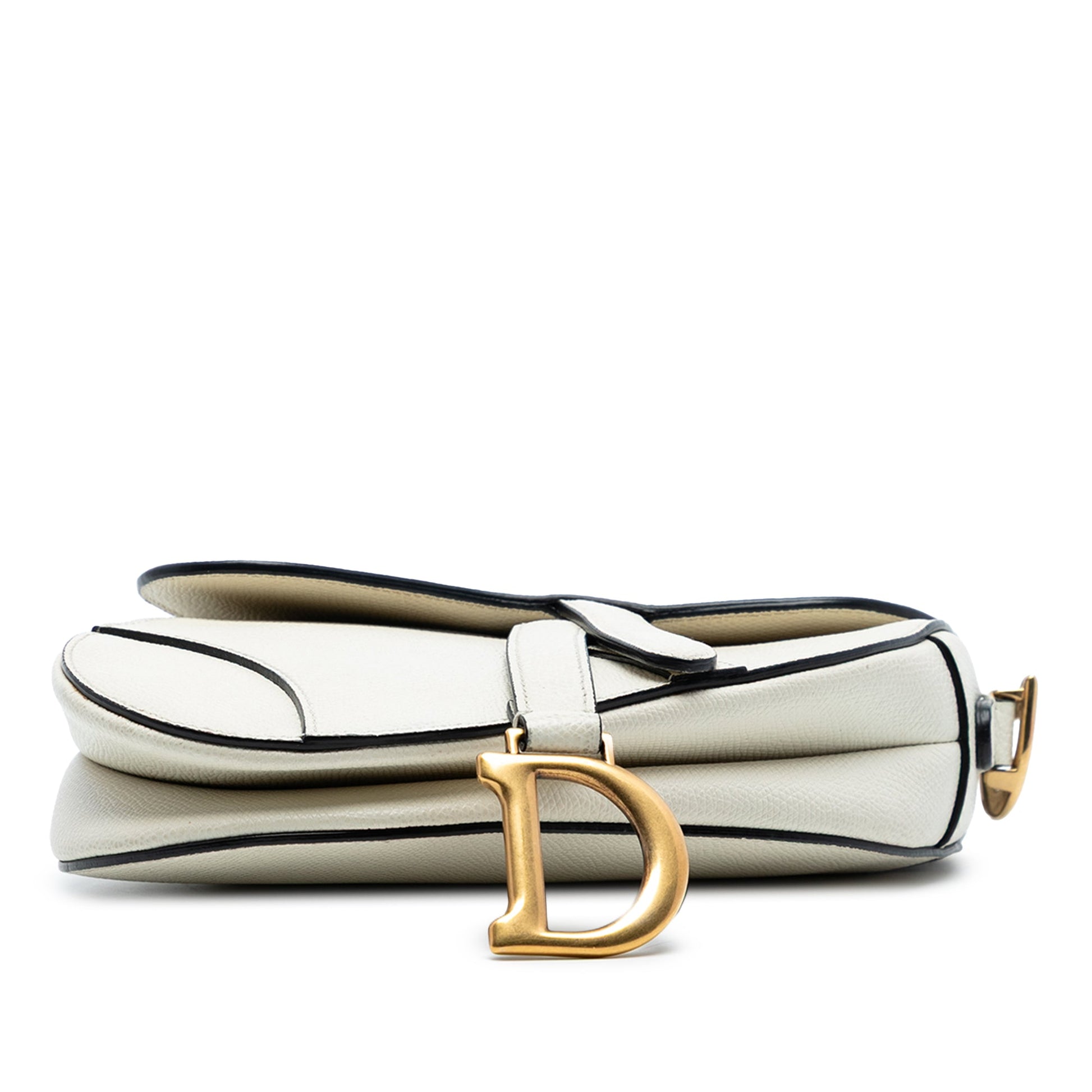 Dior Mini Grained Calfskin Saddle Bag