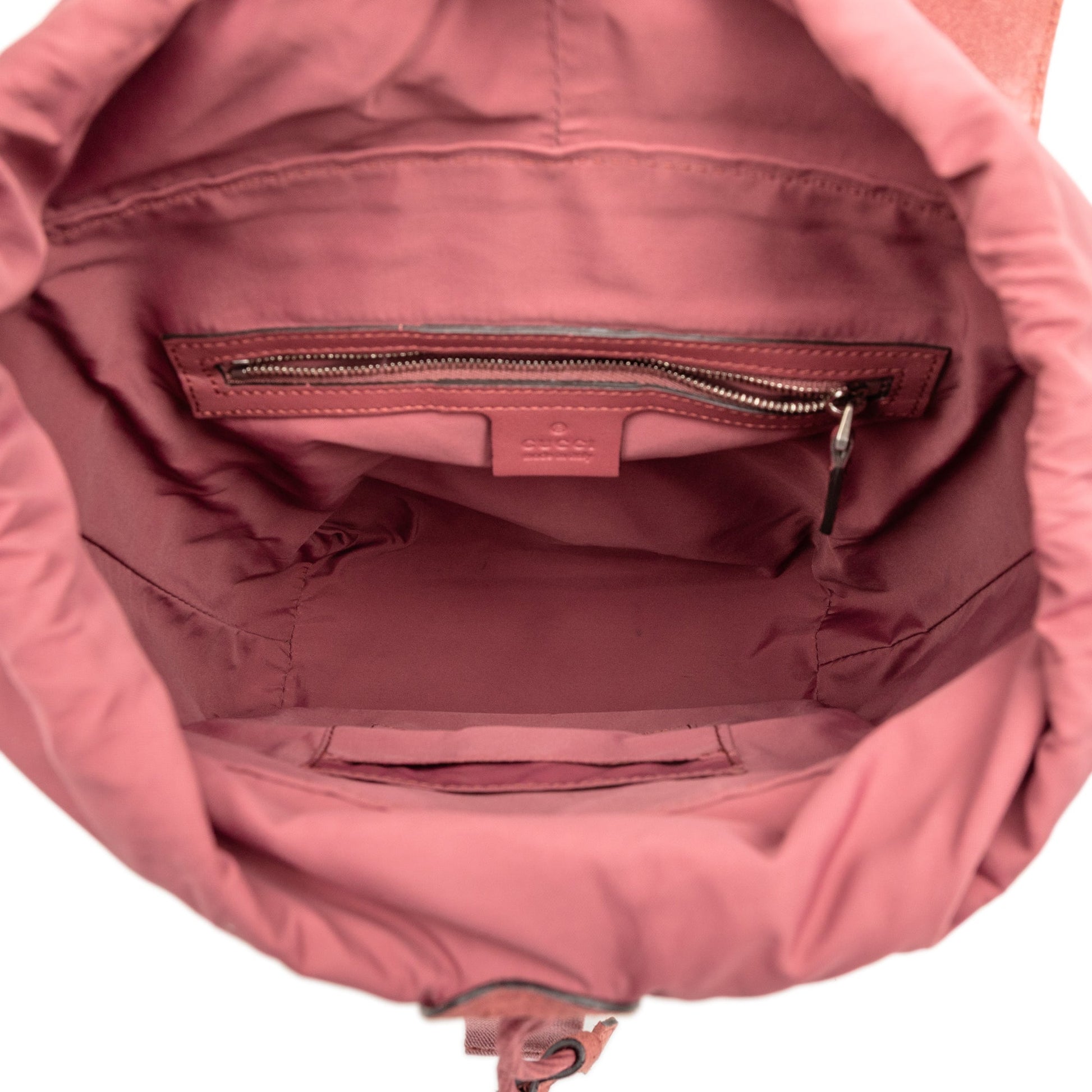 Gucci Small GG Supreme Blooms Single Buckle Backpack