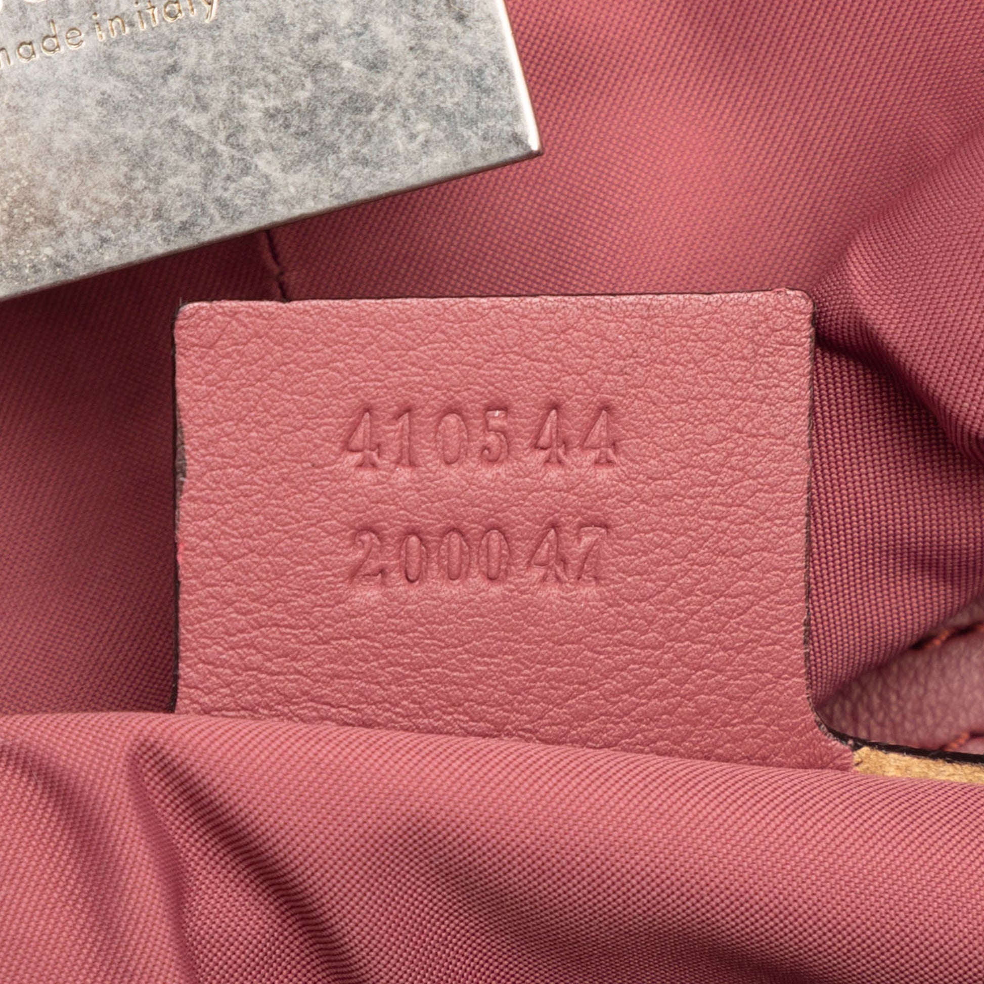 Gucci Small GG Supreme Blooms Single Buckle Backpack