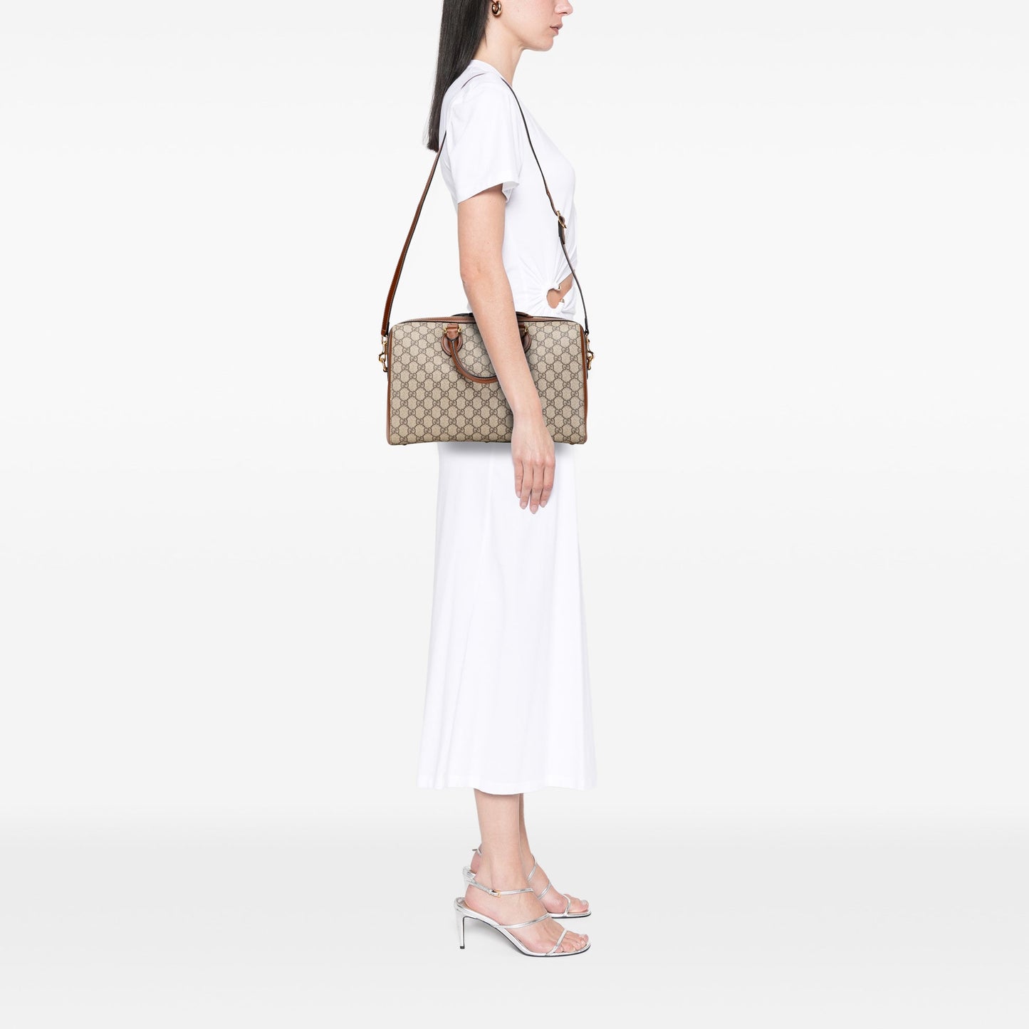 Gucci Medium GG Supreme Satchel