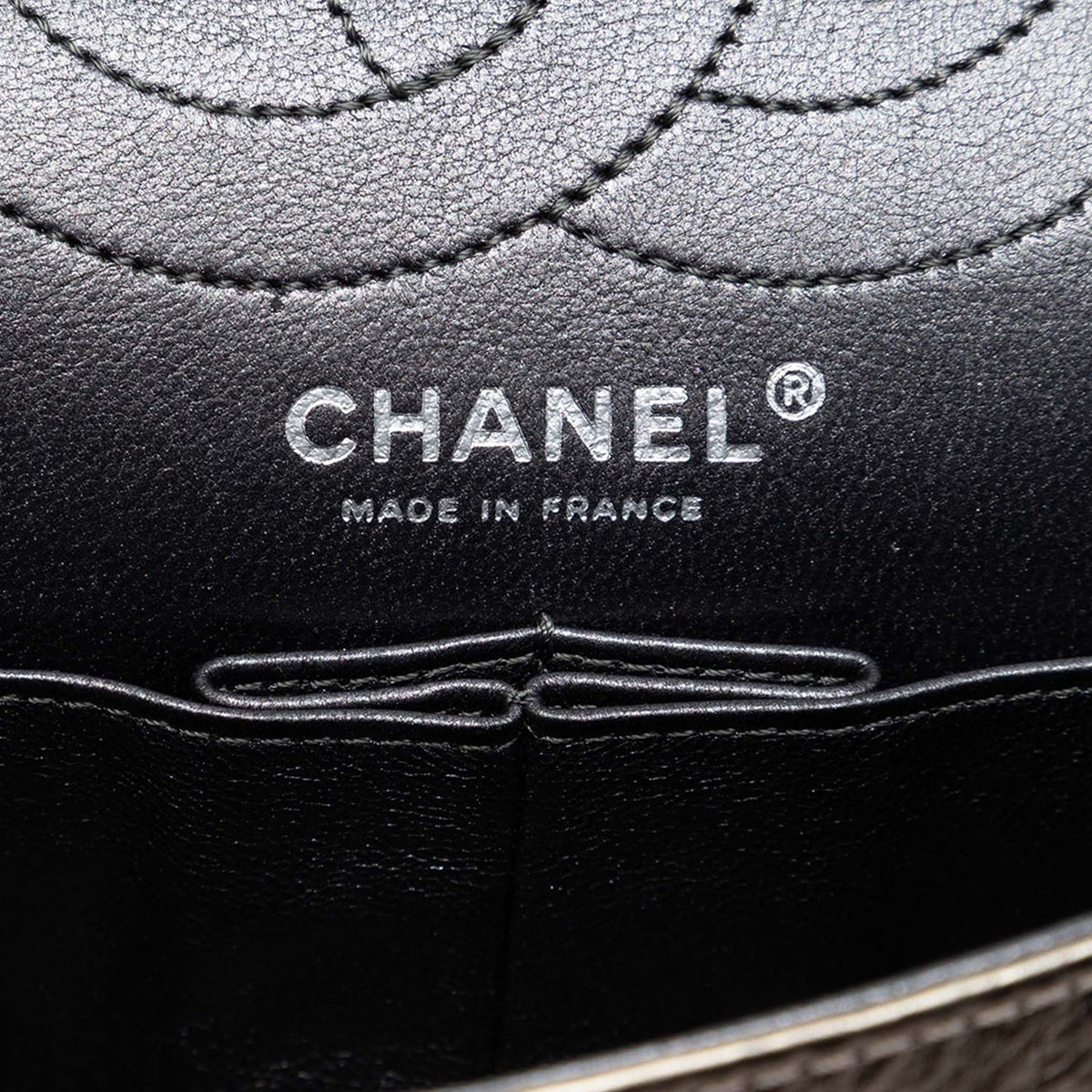 Chanel Quilted Metallic Aged Calfskin Reissue 2.55 Double Flap 226