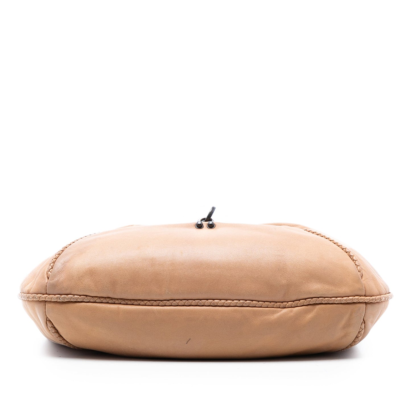 Leather Braided Shoulder Bag