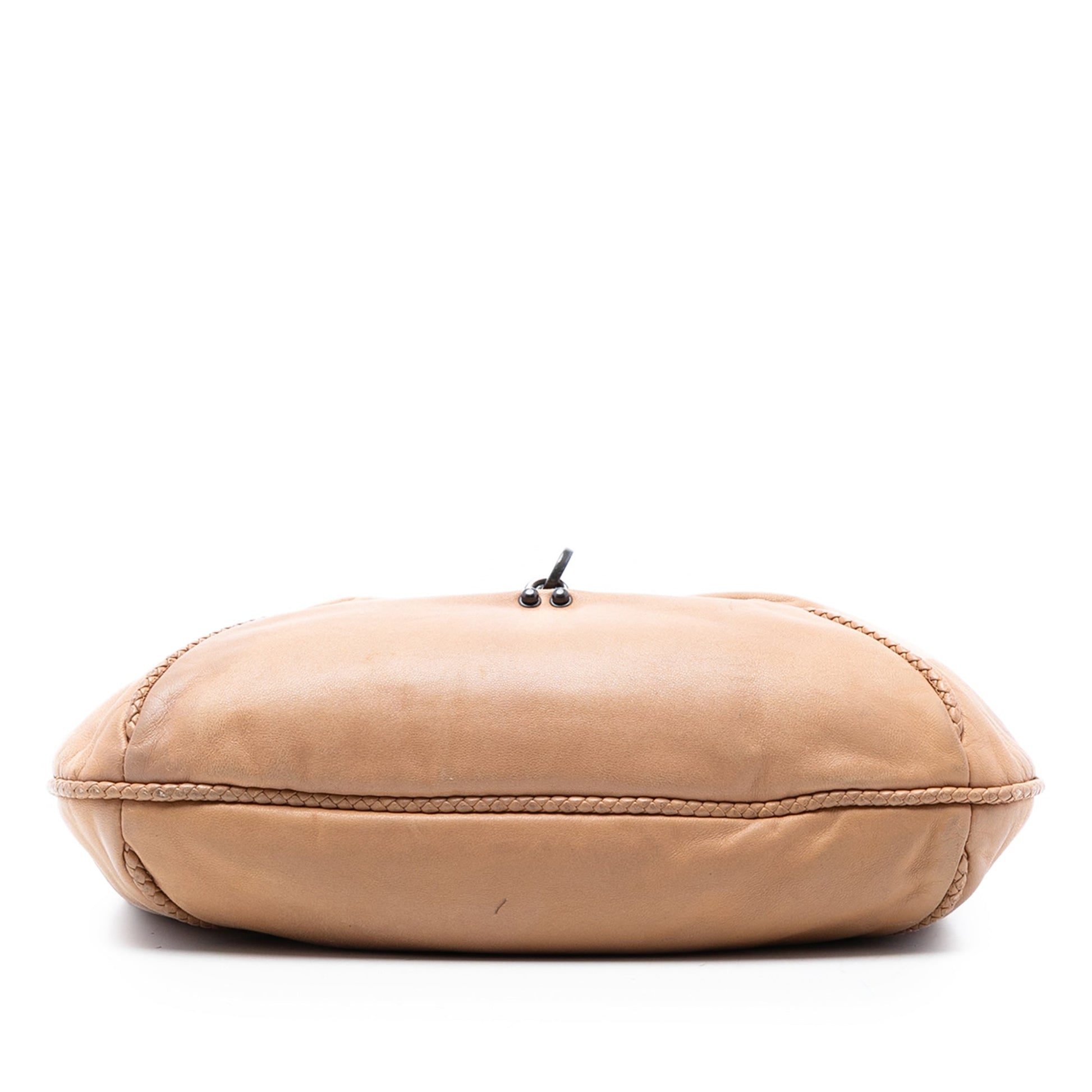 Leather Braided Shoulder Bag