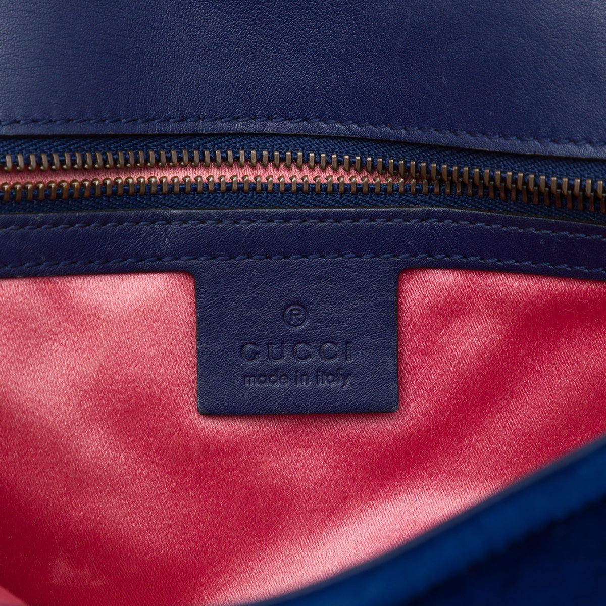 Gucci Medium GG Marmont Matelasse Velvet Shoulder Bag