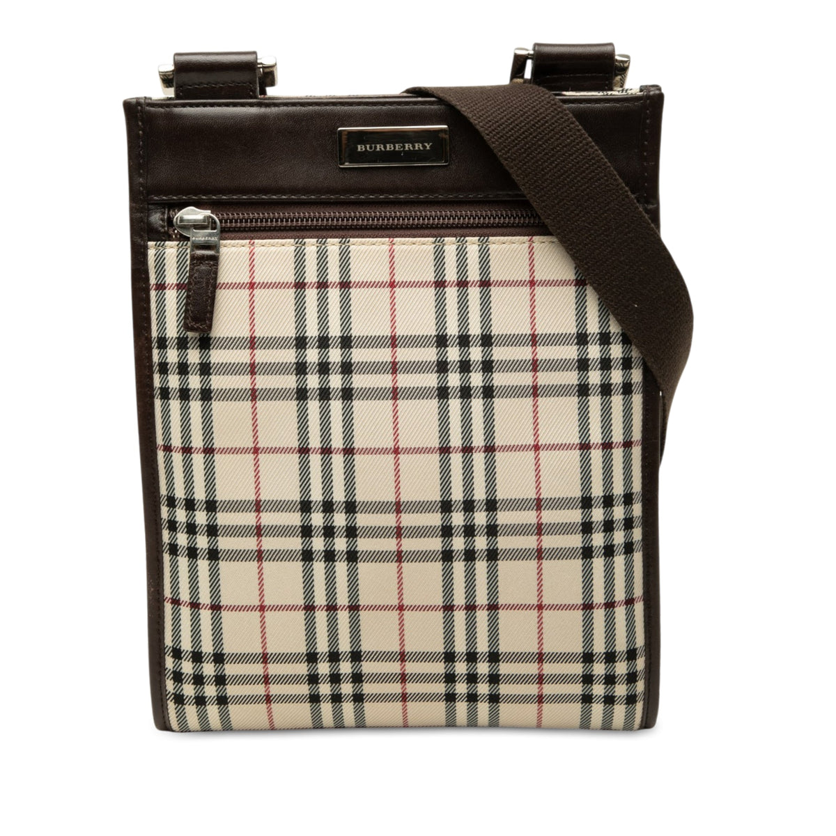 Burberry House Check Canvas Crossbody