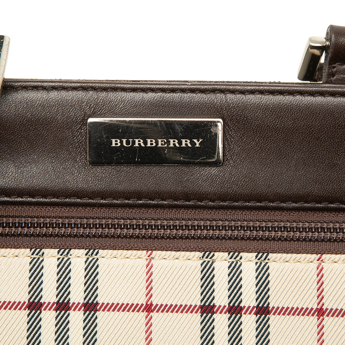 Burberry House Check Canvas Crossbody