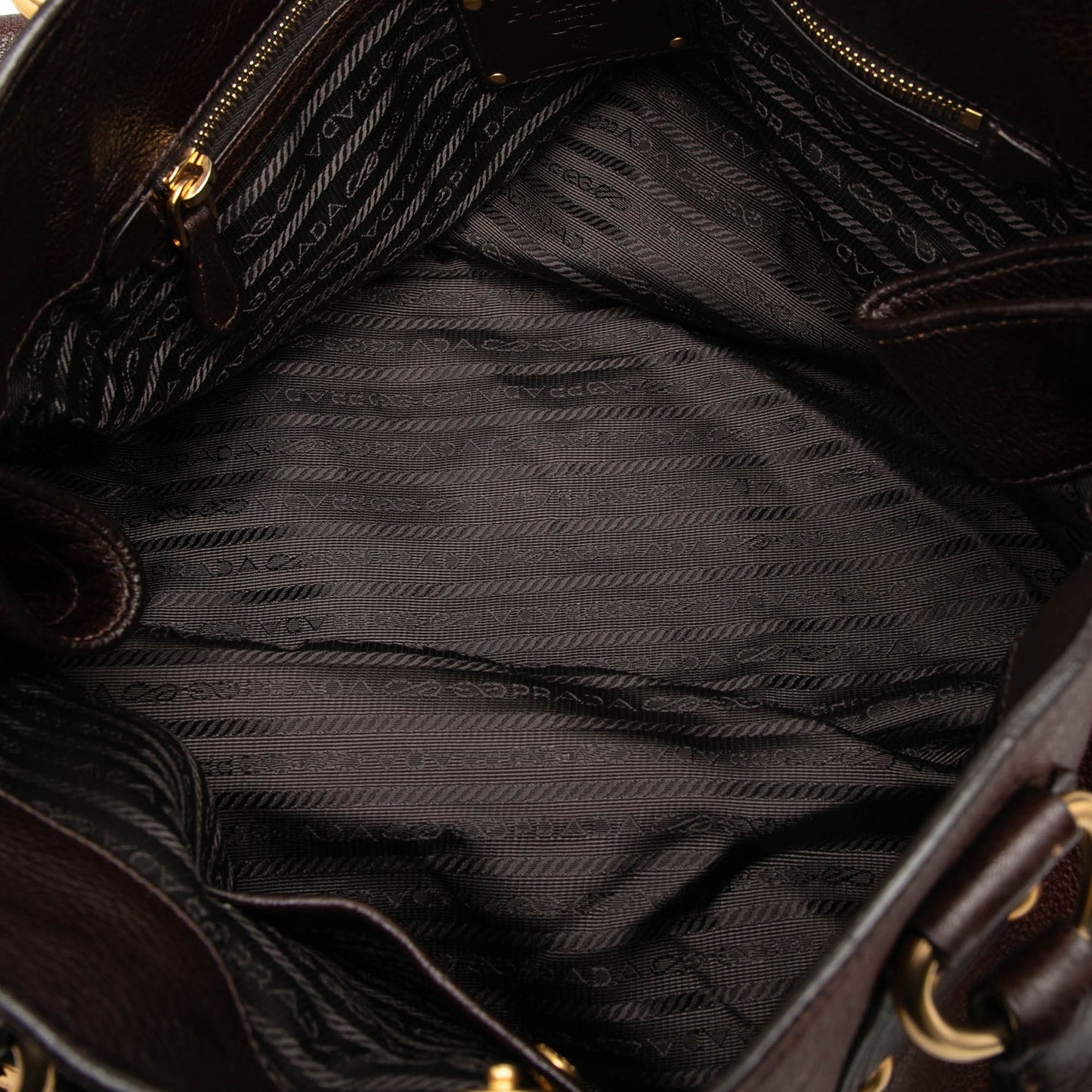 Prada Sfumato Cervo Antik Shopping Tote